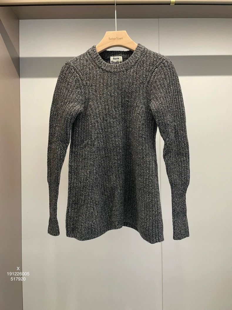 Acne Studios Acne Studios Genuine grey wool sweater Size US XXS / EU 40 - 1 Thumbnail