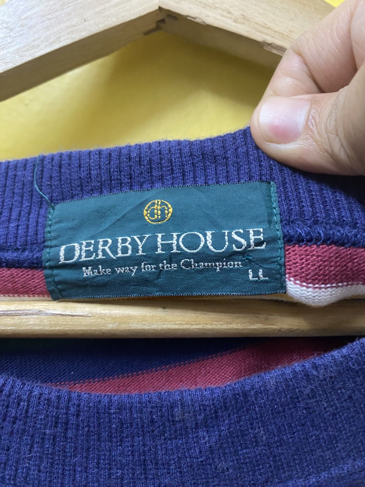 Other Derby House Tshirt Long Sleeve Crewneck Size US L / EU 52-54 / 3 - 6 Thumbnail