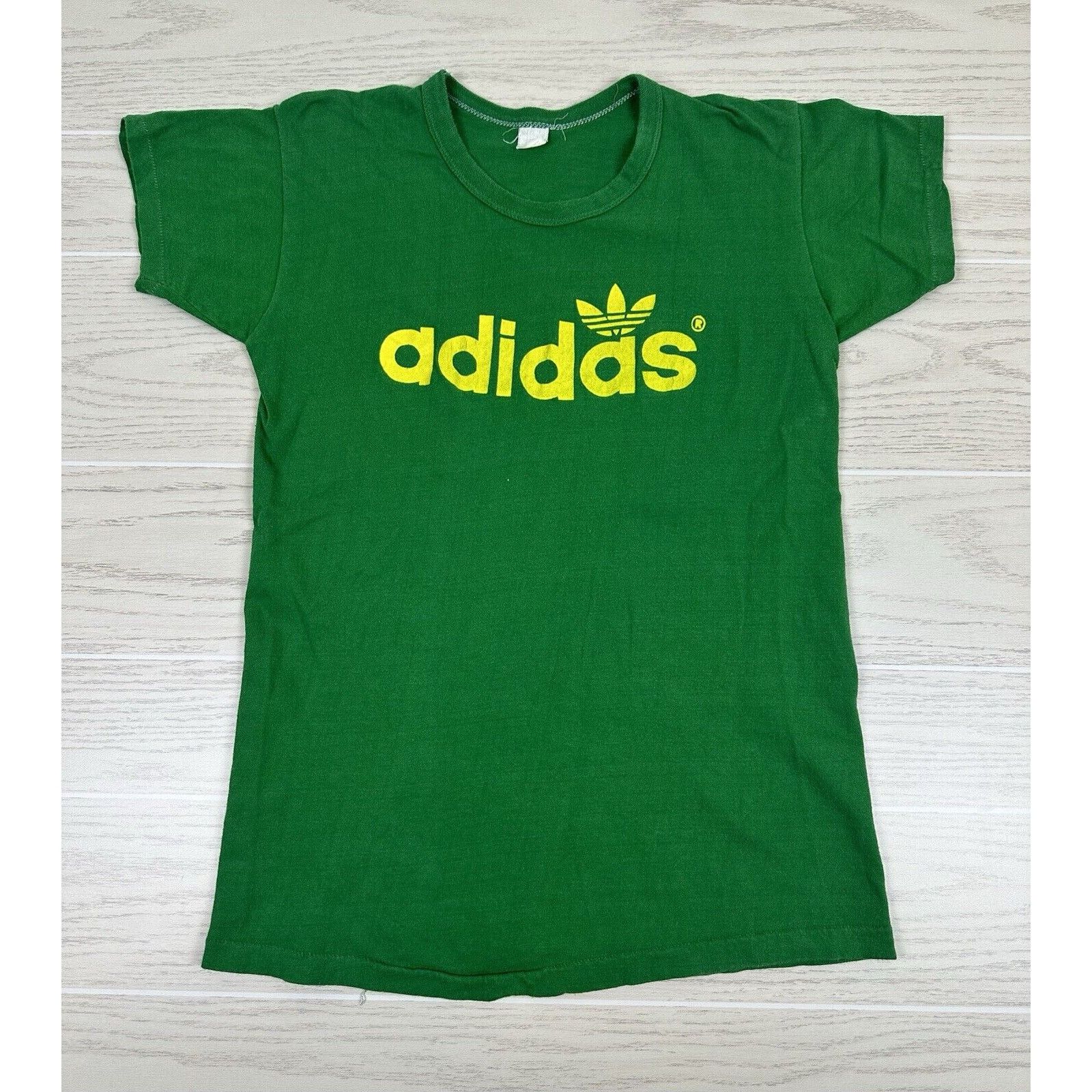 Adidas Vintage 70s Adidas Double Sided Shirt Size US L / EU 52-54 / 3 - 1 Thumbnail