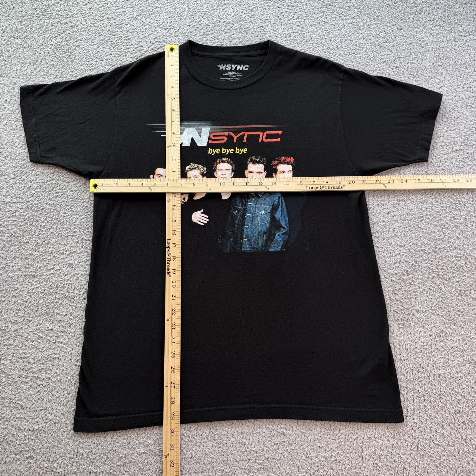 Other NSYNC Bye Bye Bye Band T Shirt Black Boy Band Tee L Y2K Pop Size US L / EU 52-54 / 3 - 3 Thumbnail