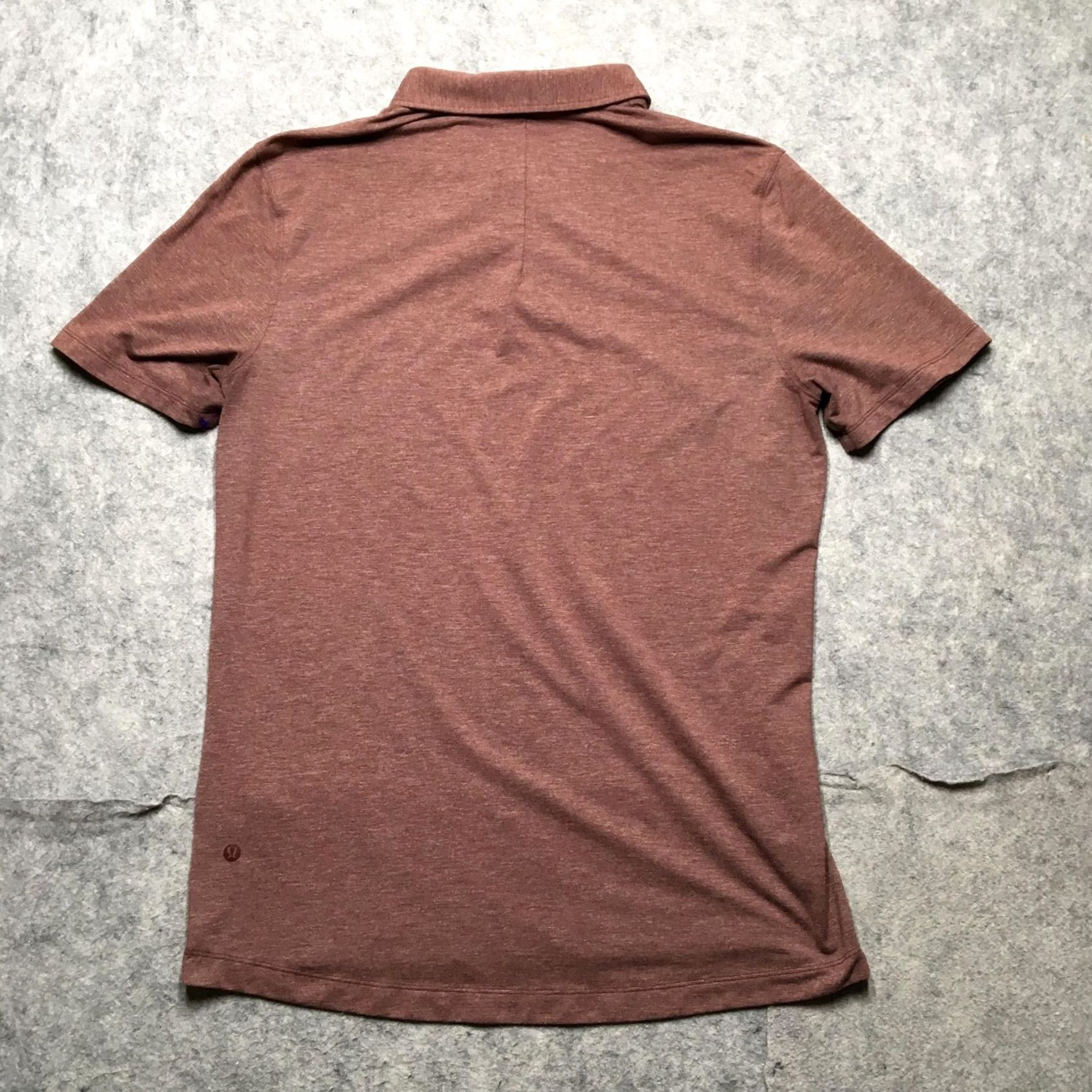 Lululemon Lululemon Evolution Polo Shirt Mens L Brown Heathered Lightweight Casual Polo Shirt Mens L Brown Heathered Evolution Size US L / EU 52-54 / 3 - 4 Thumbnail