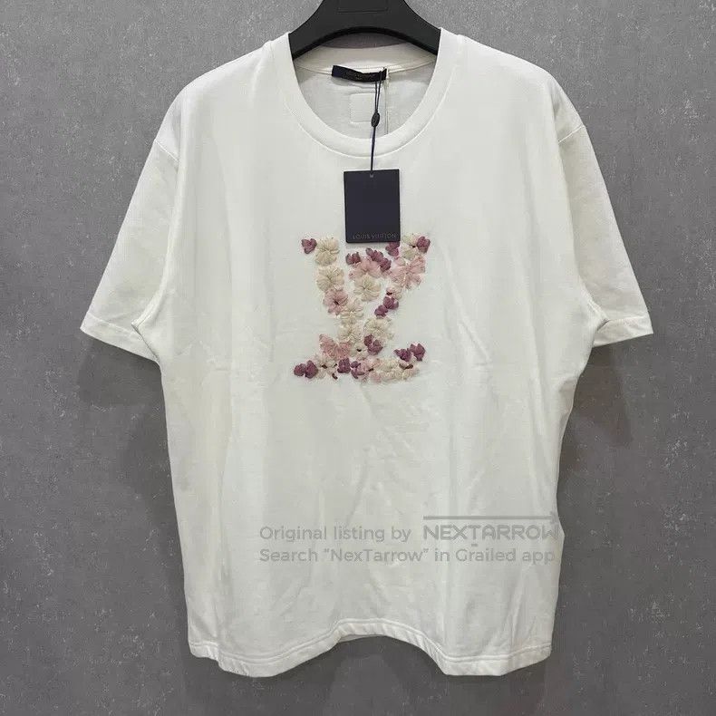Louis Vuitton Louis Vuitton Nigo co-branded three-dimensional ribbon flo Size US XXL / EU 58 / 5 - 1 Thumbnail