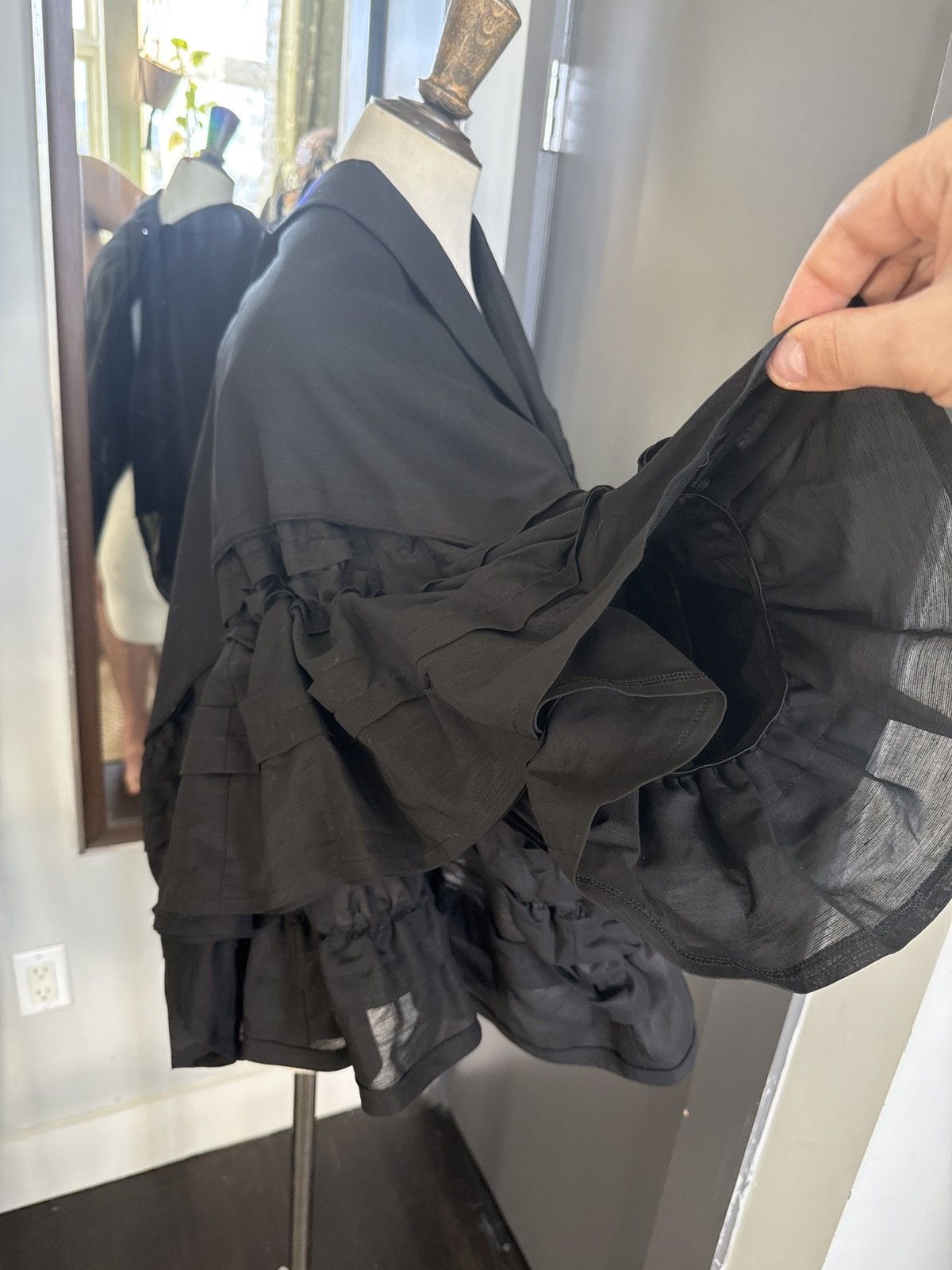 CDG by Comme des Garcons × Comme des Garcons × Designer Comme des Garçons TAO ruffle detail jacket Size Small Size S / US 4 / IT 40 - 7 Thumbnail