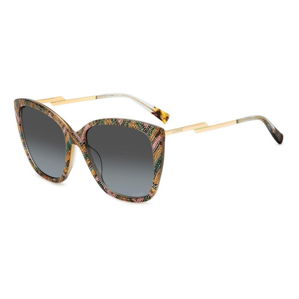 Missoni Multicolor Metal Women's Sunglasses Size ONE SIZE - 1 Thumbnail