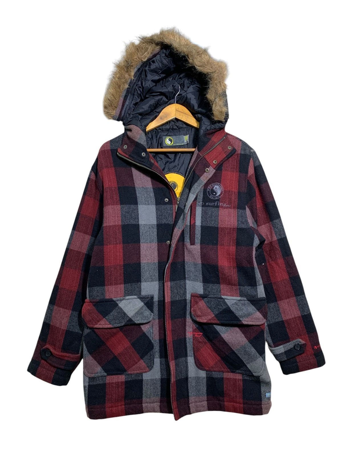 🔥T&C SURF MINK FUR TARTANS JACKETS