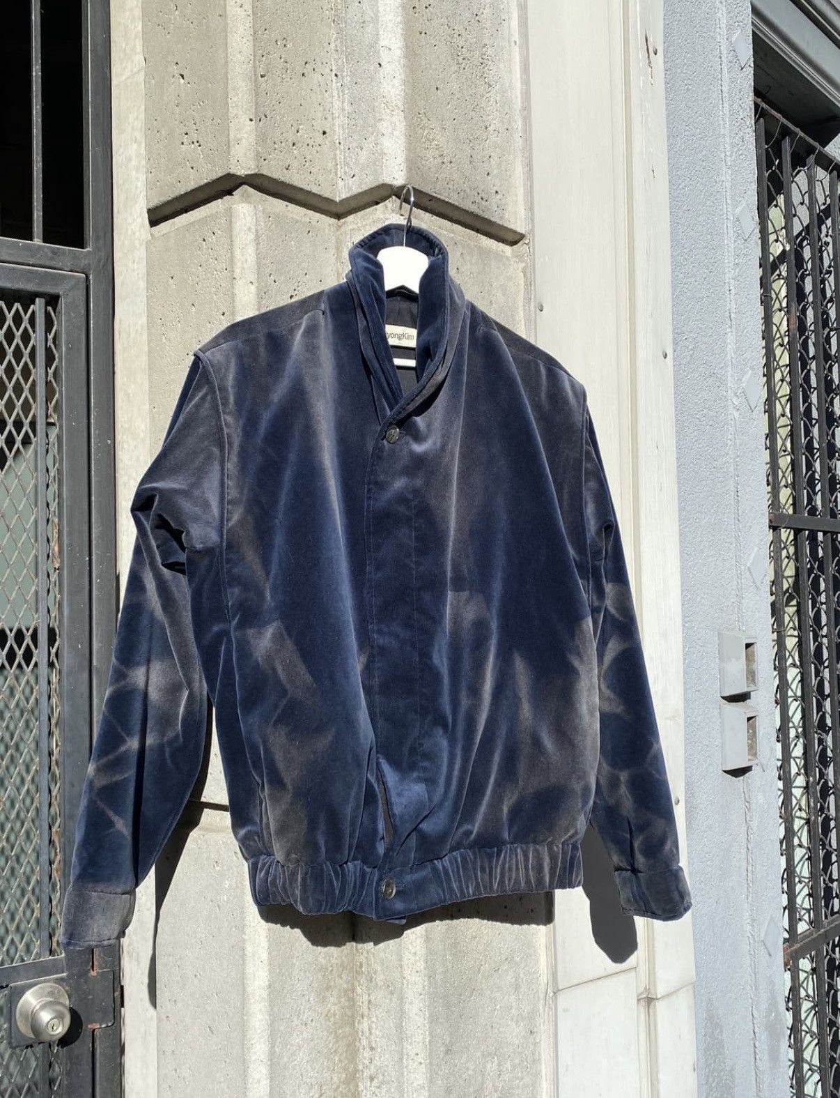 JiyongKim [M] Jiyongkim 22AW shawl collar bomber jacket navy Size US M / EU 48-50 / 2 - 1 Thumbnail