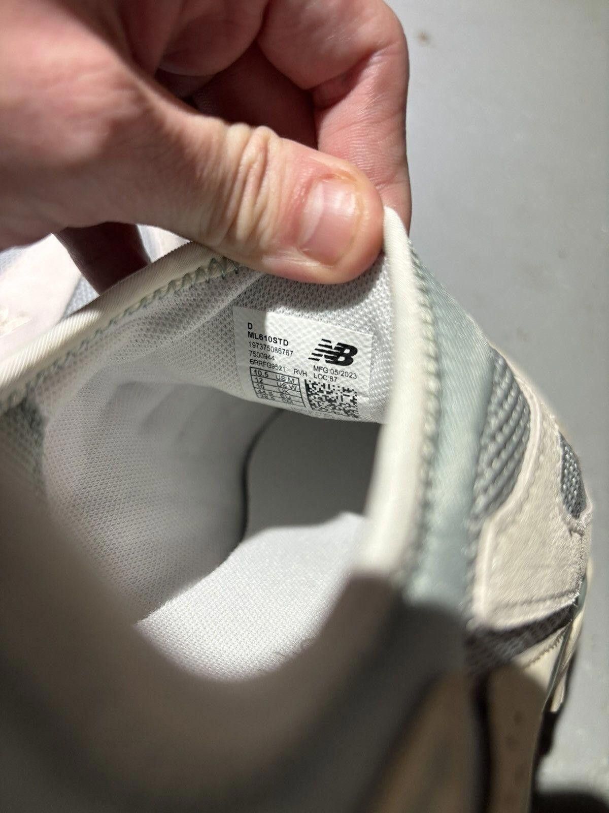 New Balance New Balance 610S Tokyo Design “Studio Concrete” Size US 10.5 / EU 43-44 - 7 Thumbnail