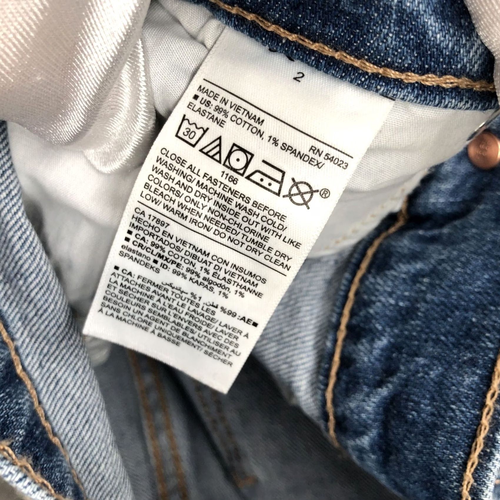 Old Navy Old Navy Jeans Womens Size 2 Mid Rise Boyfriend Blue Stretch Cotton Denim 5-Pocket Regular Rise Adults Womens Size 26" / US 2 / IT 38 - 8 Thumbnail