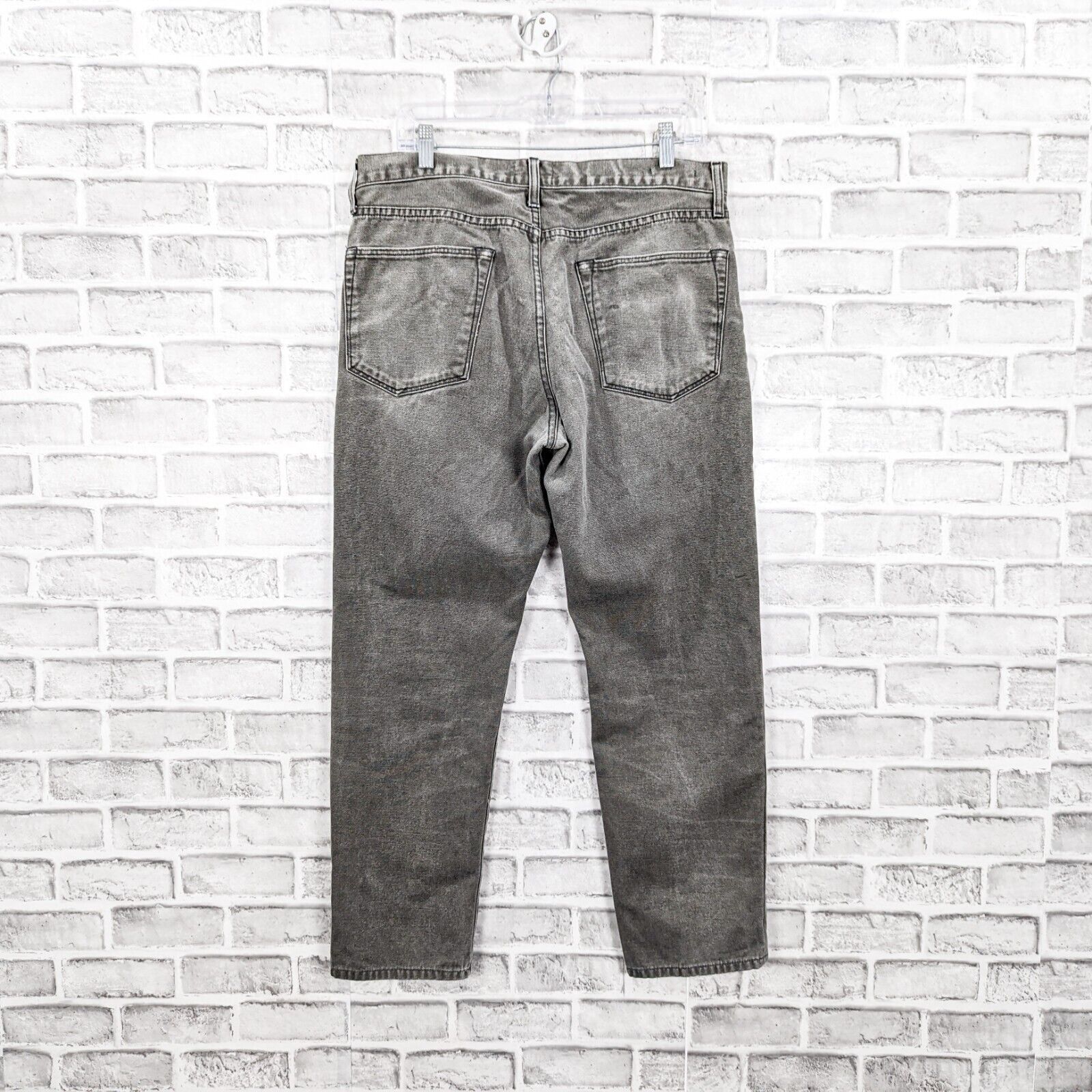 Sid Mashburn SID MASHBURN Men's 5 Pocket Denim Jeans Greenish Grey 36 Size US 36 / EU 52 - 3 Thumbnail