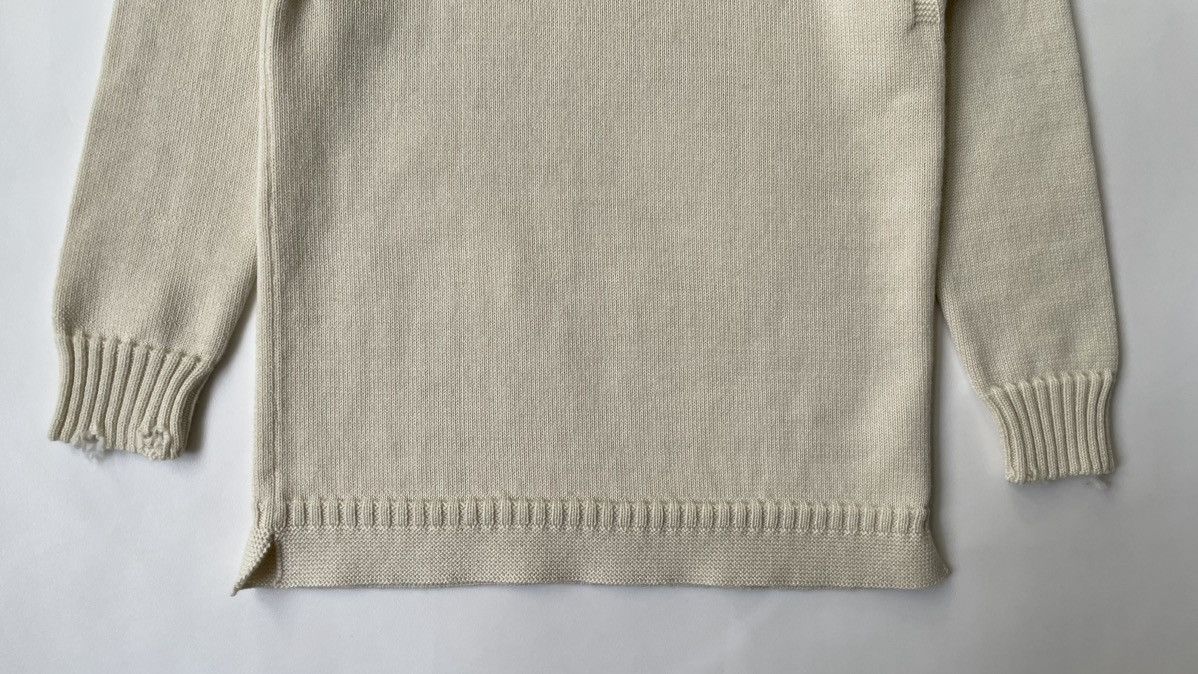 Maison Margiela S/S 22 ‘Destroyed’ Wool Fisherman Sweater Size M / US 6-8 / IT 42-44 - 9 Thumbnail