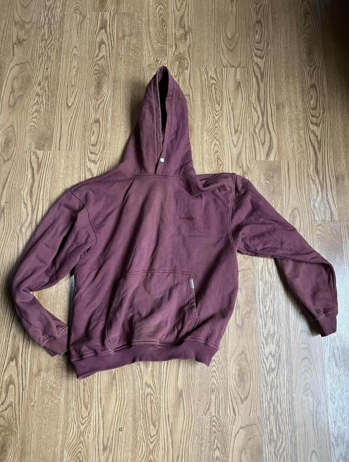 Represent Clo. Represent Blanks Hoodie in Vintage Red Size US M / EU 48-50 / 2 - 1 Thumbnail