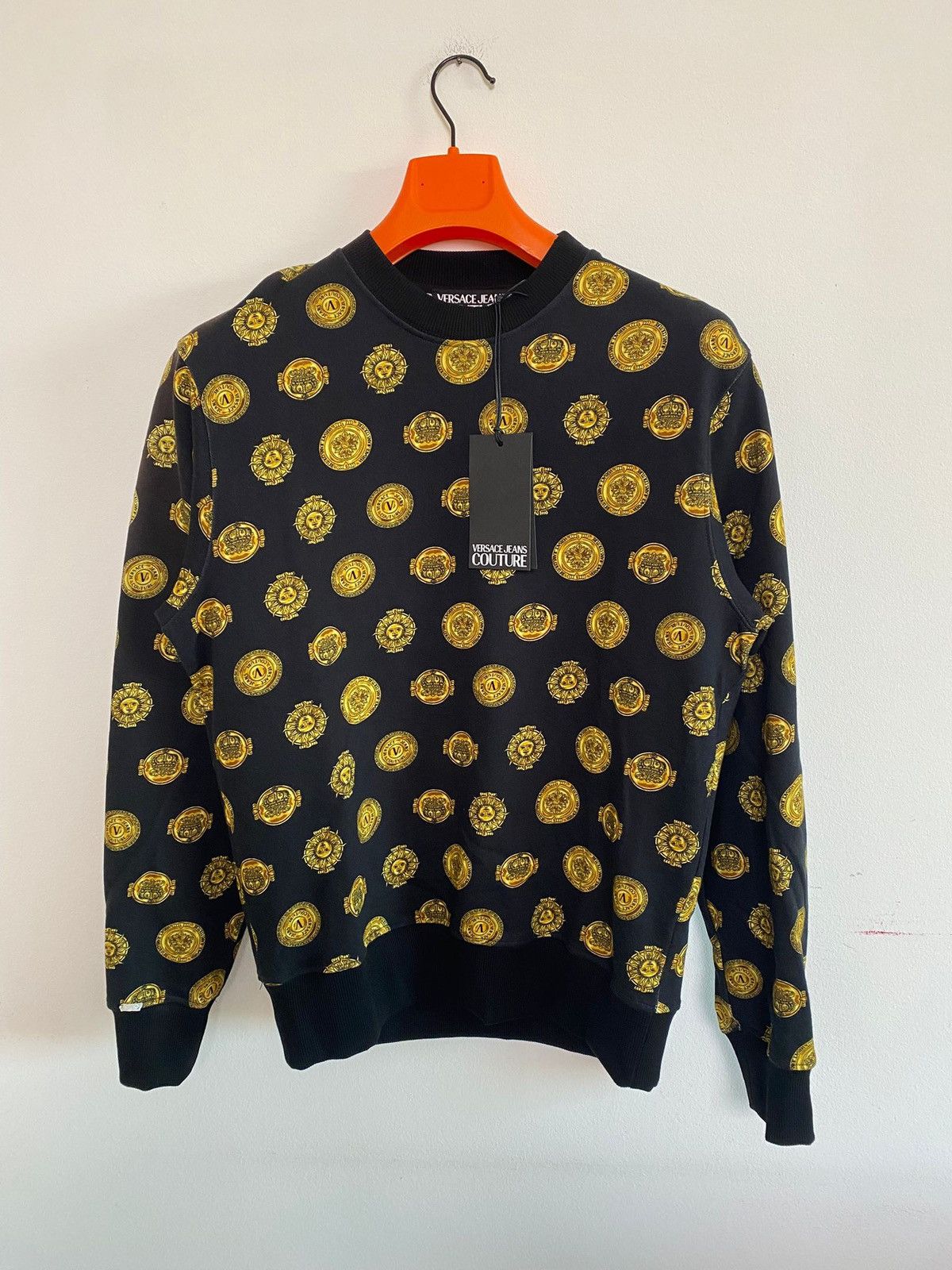 Versace Jeans Couture Versace Jeans Culture Sweatshirt Contr Garland size S black, Size US S / EU 44-46 / 1 - 1 Thumbnail