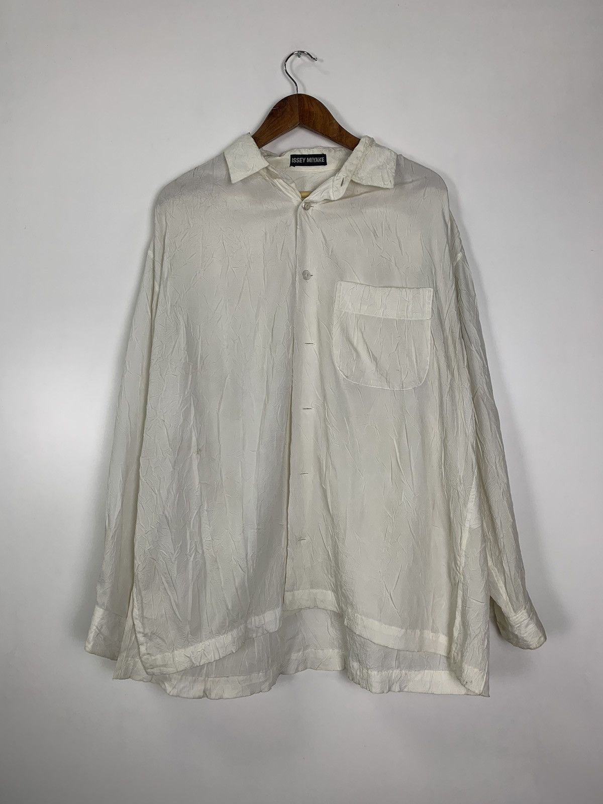 Issey Miyake Vintage Issey Miyake button Shirt Size US L / EU 52-54 / 3 - 1 Thumbnail