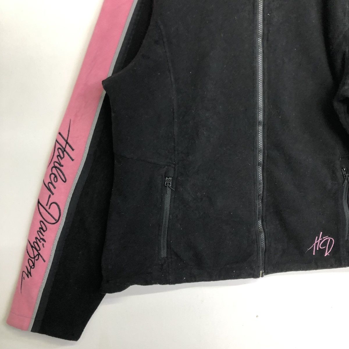 Harley Davidson HARLEY DAVIDSON WOMENS ZIP FRONT FLEECE JACKET Size XXL / US 16-18 / IT 52-54 - 6 Thumbnail