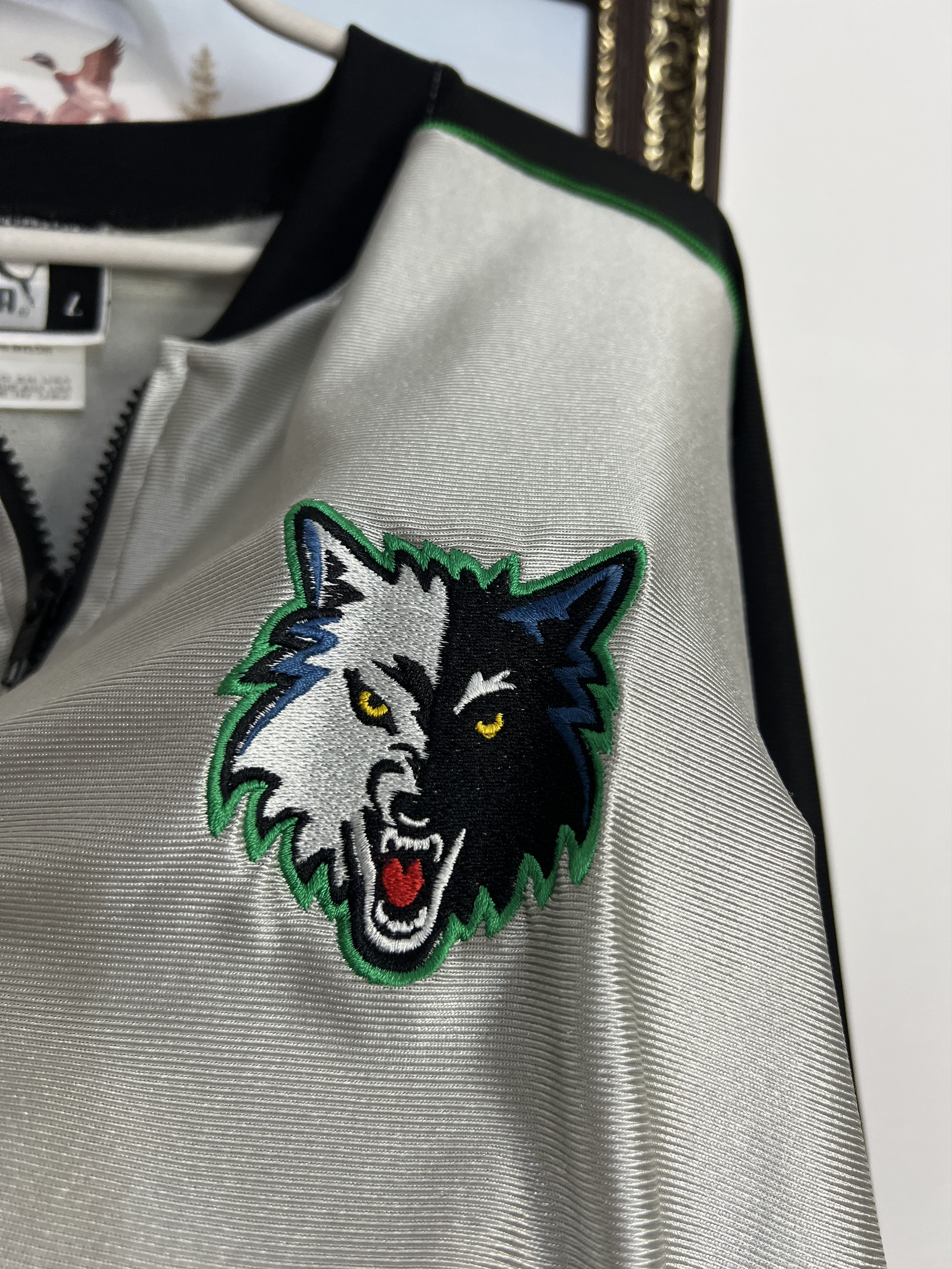 Puma Dallas Mavericks Worm Up Shooting Garnett NBA Jersey Shirt Size US L / EU 52-54 / 3 - 4 Thumbnail