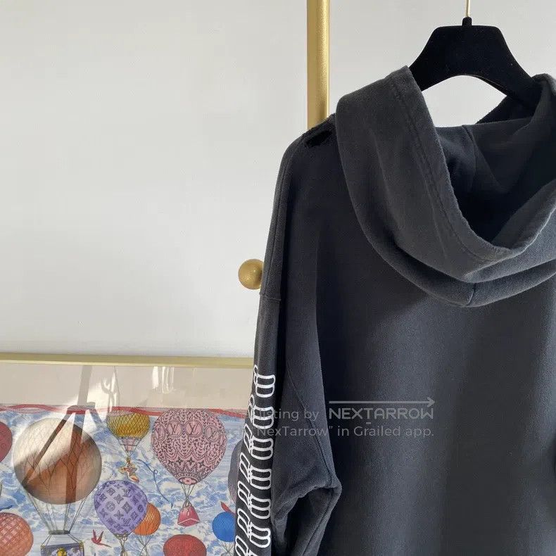 Balenciaga Balenciaga Dark Logo Hoodie Size US S / EU 44-46 / 1 - 5 Thumbnail