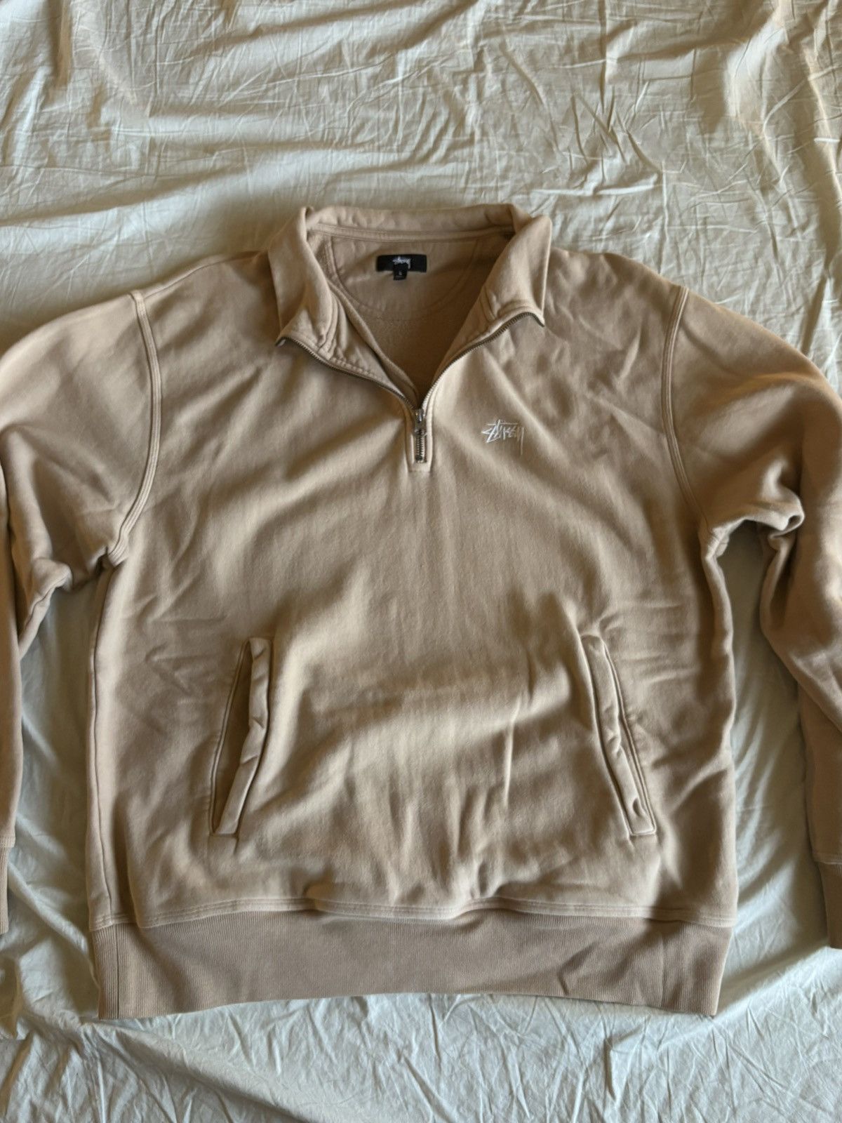 Stussy Stussy Quarter-Zip Mock Neck Size US L / EU 52-54 / 3 - 2 Thumbnail