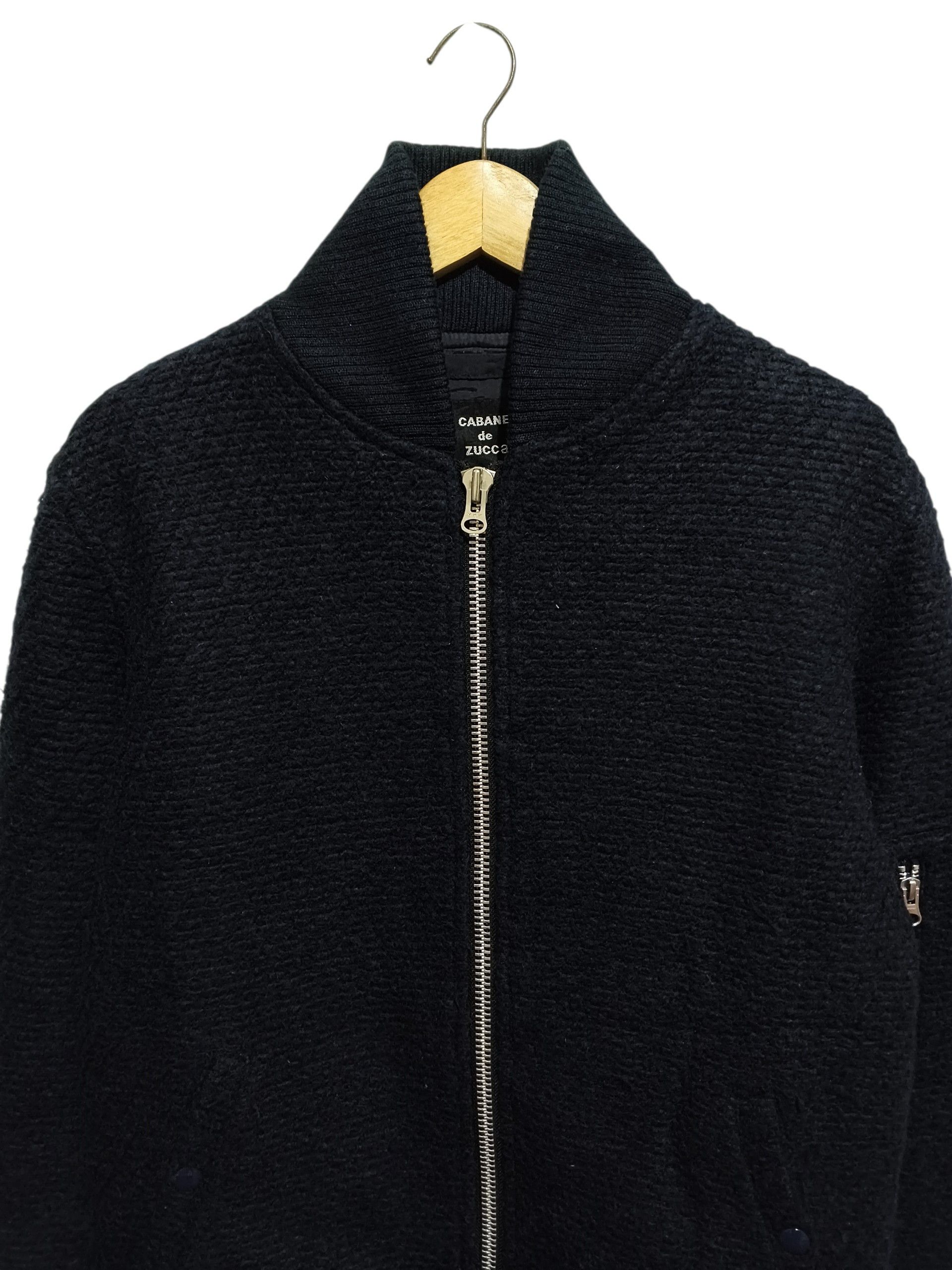 CABANE de ZUCCa Japanese Designer Cabane De Zucca Bomber Jacket Size US M / EU 48-50 / 2 - 2 Thumbnail