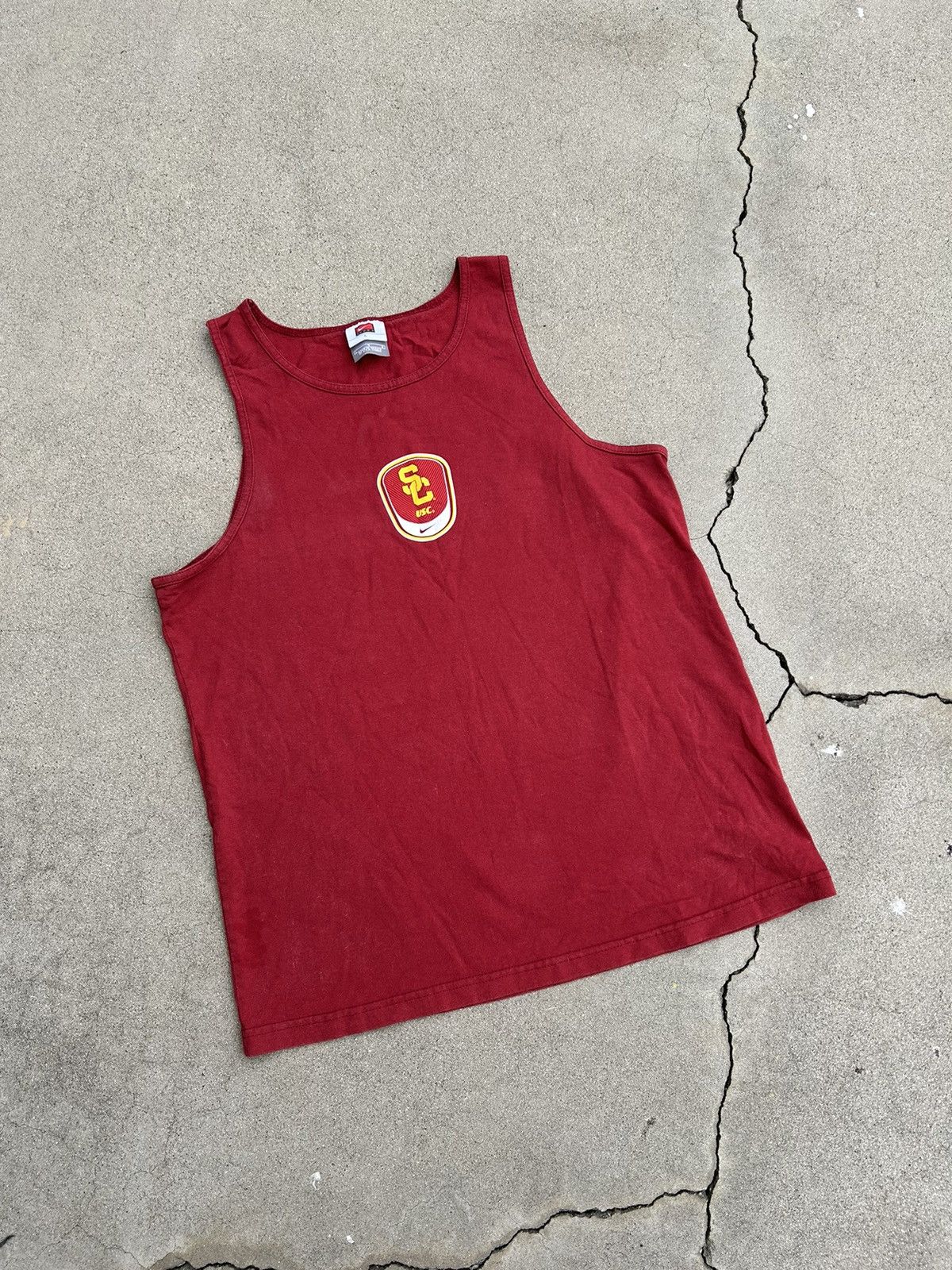 Nike Vintage Nike USC muscle tank Size US L / EU 52-54 / 3 - 1 Thumbnail
