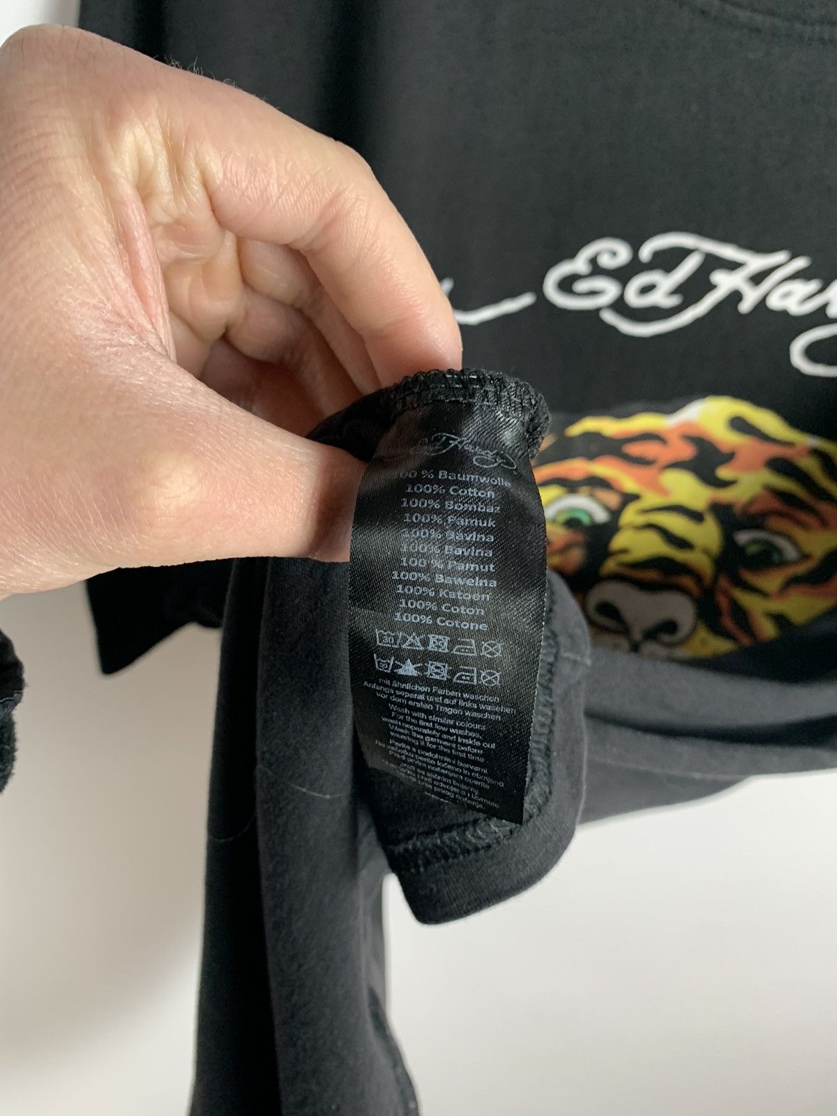 Christian Audigier × Ed Hardy Ed Hardy Tiger Print Graphic Y2K T-Shirt Los Angeles Tattoo Size US XL / EU 56 / 4 - 6 Thumbnail