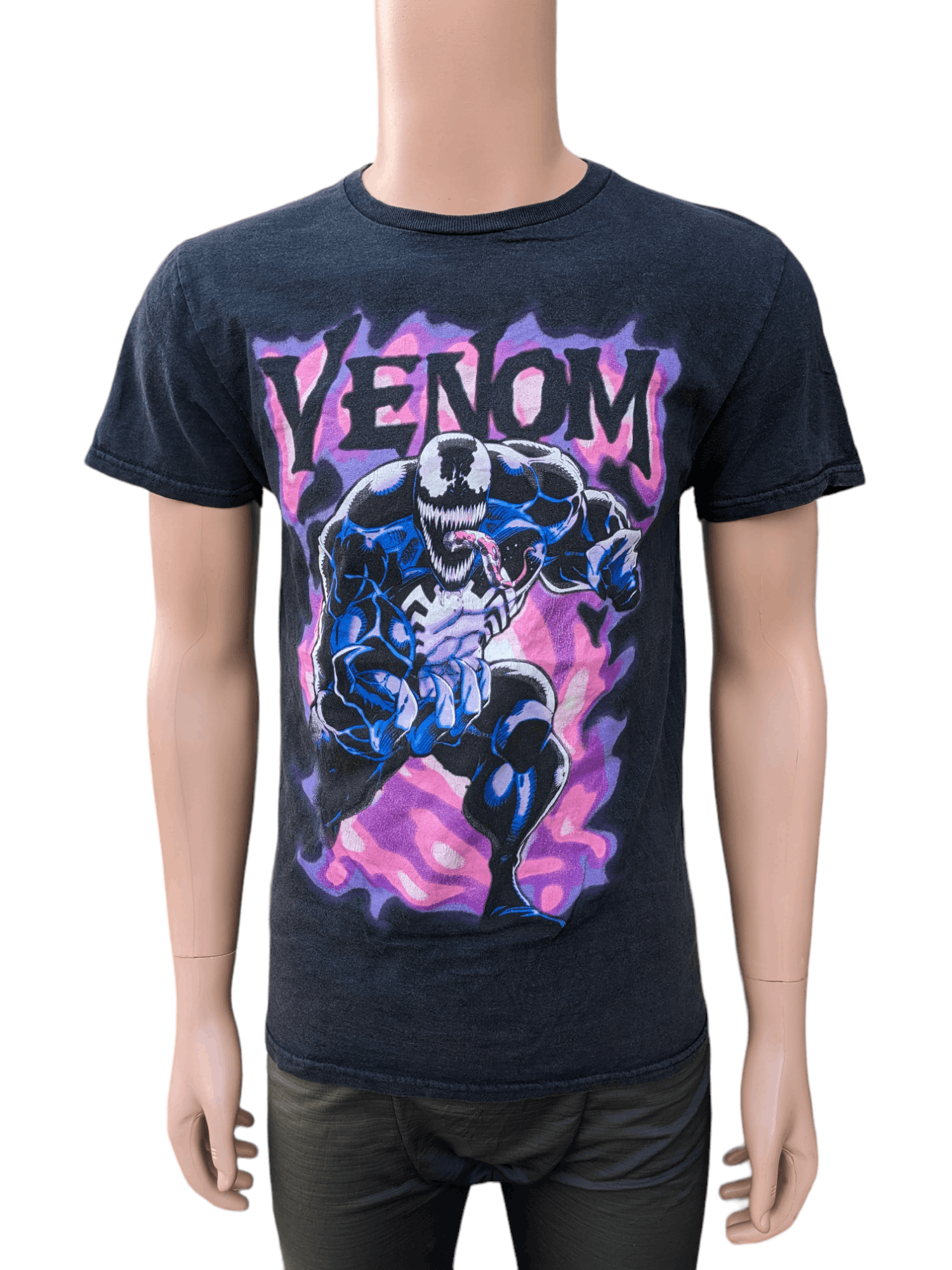 image of Made In USA x Marvel Comics Marvelvenom Ovp T-Shirt in Black, Men's (Size XS)