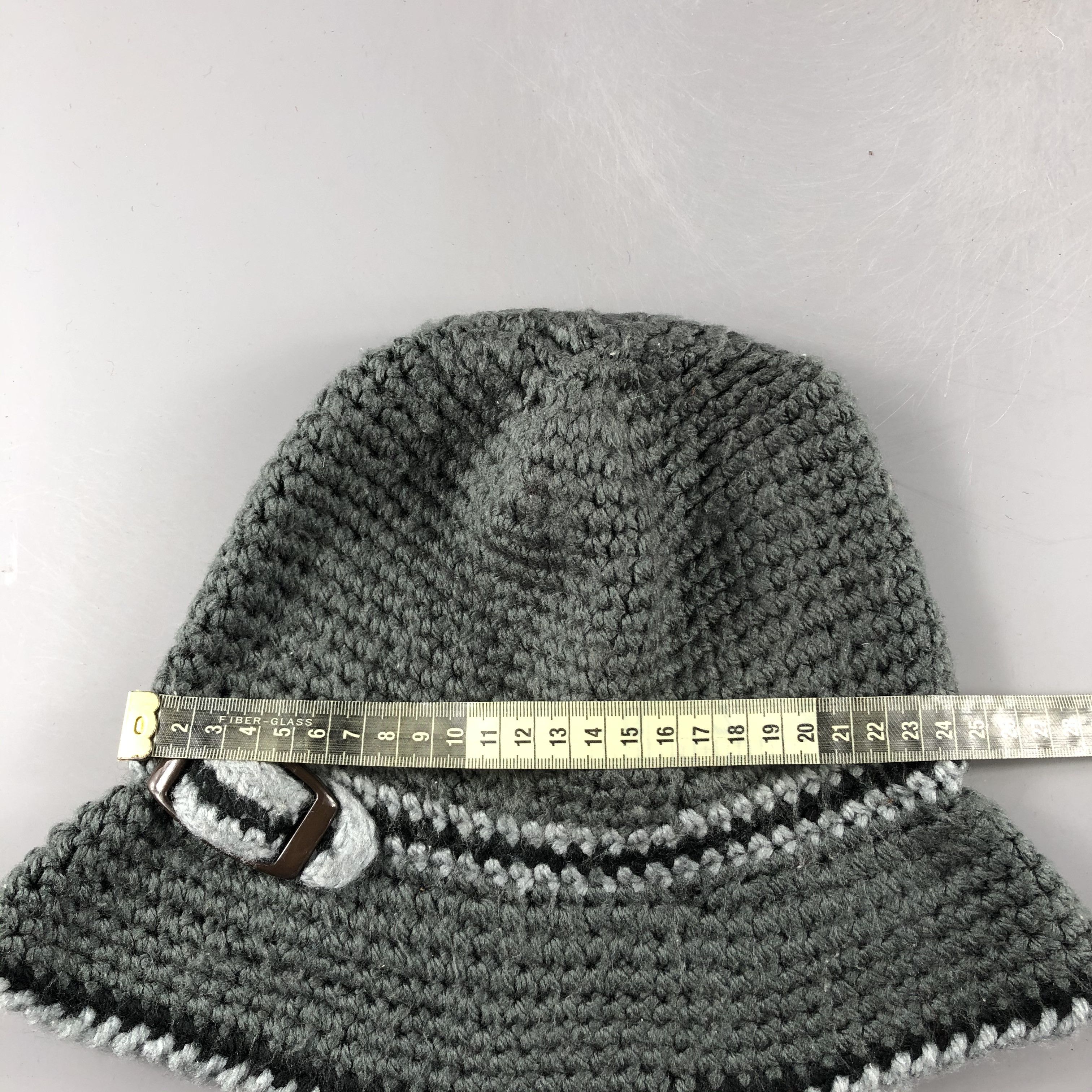 Japanese Brand × Vintage Womens Unknown Knit Bucket Hats Beanie Snow Hat Cap -D482 Size ONE SIZE - 3 Thumbnail