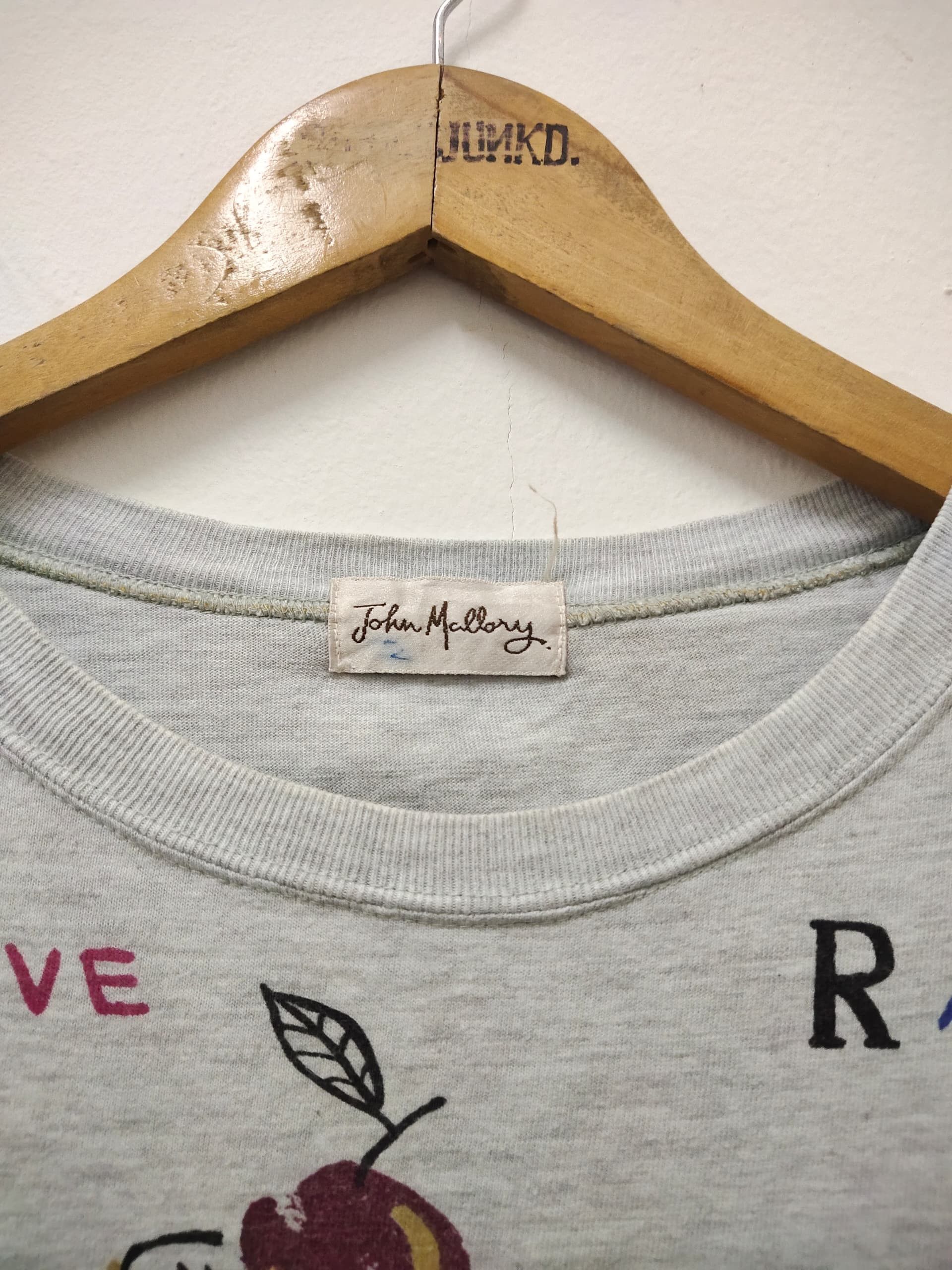 Vintage Vintage 90s Art John Mallary fullprint t shirt Size US L / EU 52-54 / 3 - 6 Thumbnail