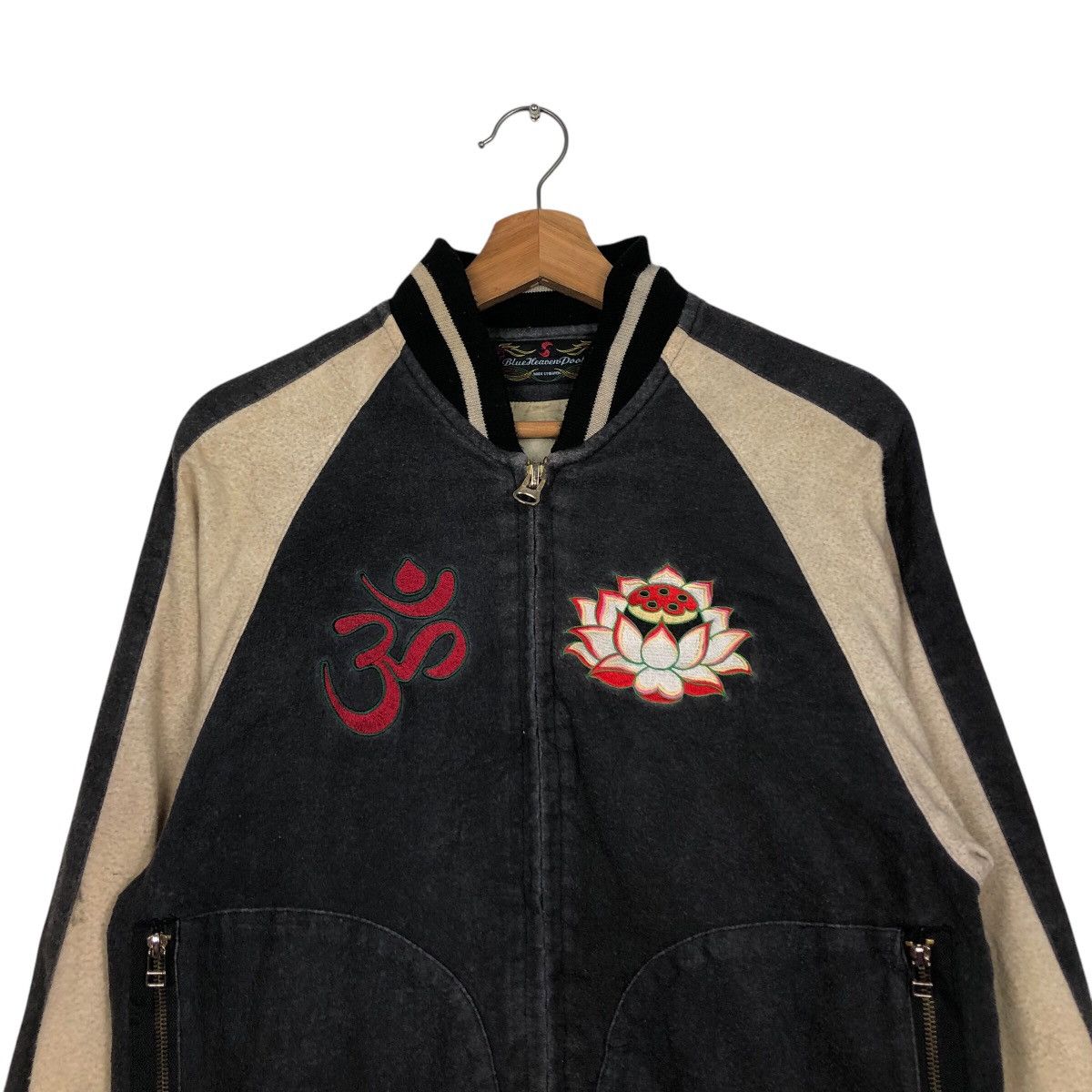 Japanese Brand 📌Vintage Bomber Jacket Sukajan Japan Tibet Secret Doctrine Size US M / EU 48-50 / 2 - 5 Thumbnail