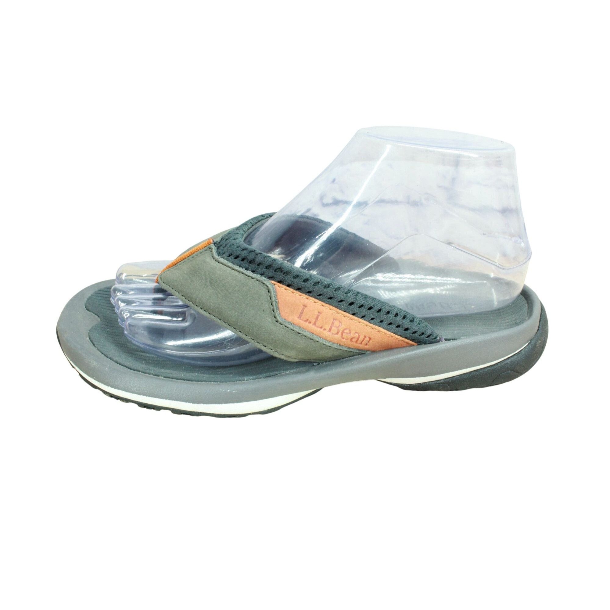 L.L. Bean LL Bean Men's Dark Silt Swift River Sport Flip Flops Size US 7 / EU 40 - 1 Thumbnail