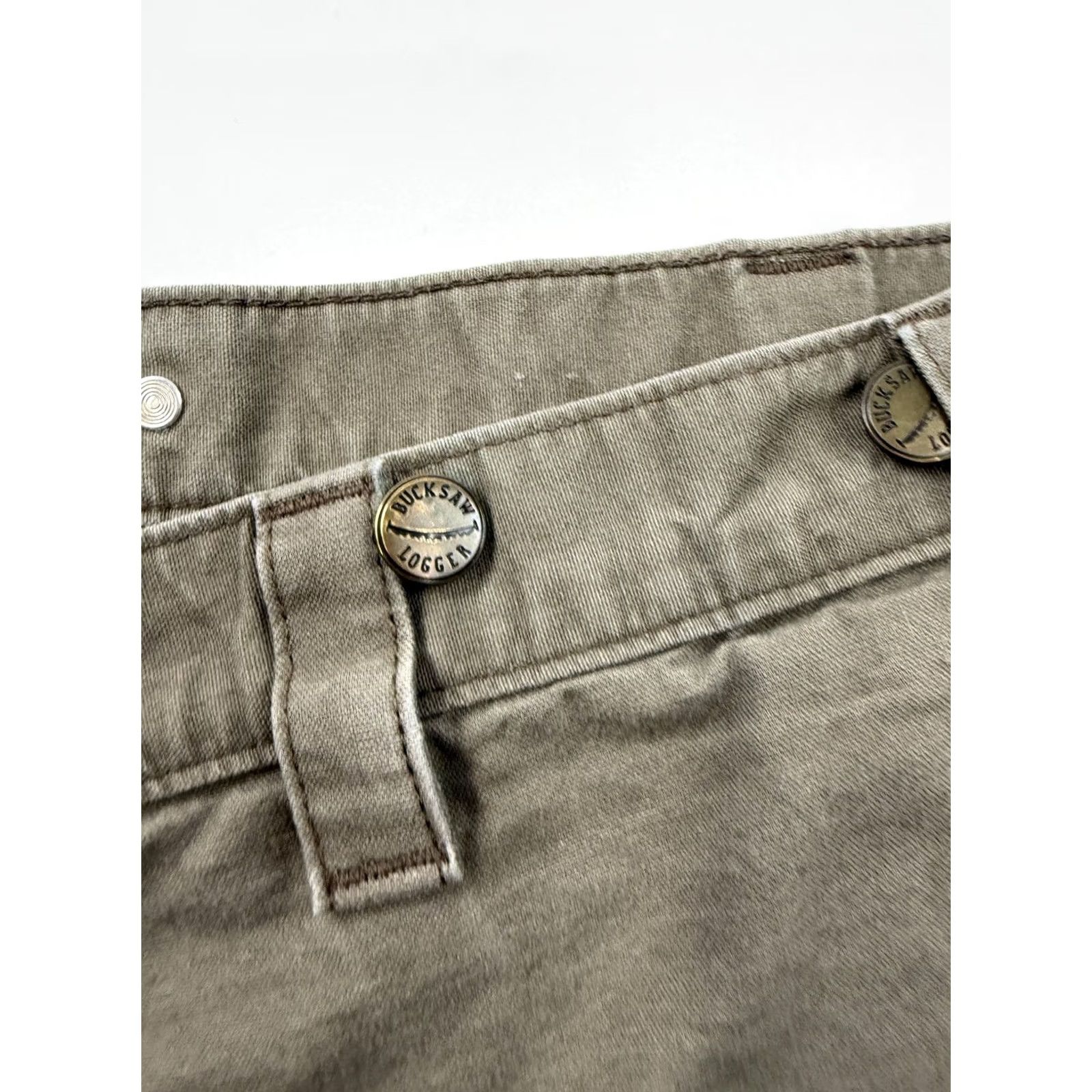 Carhartt Carhartt Pants Mens 48x28 Relaxed Fit Brown Canvas Carpenter Utility Workwear Size US 32 / EU 48 - 6 Thumbnail