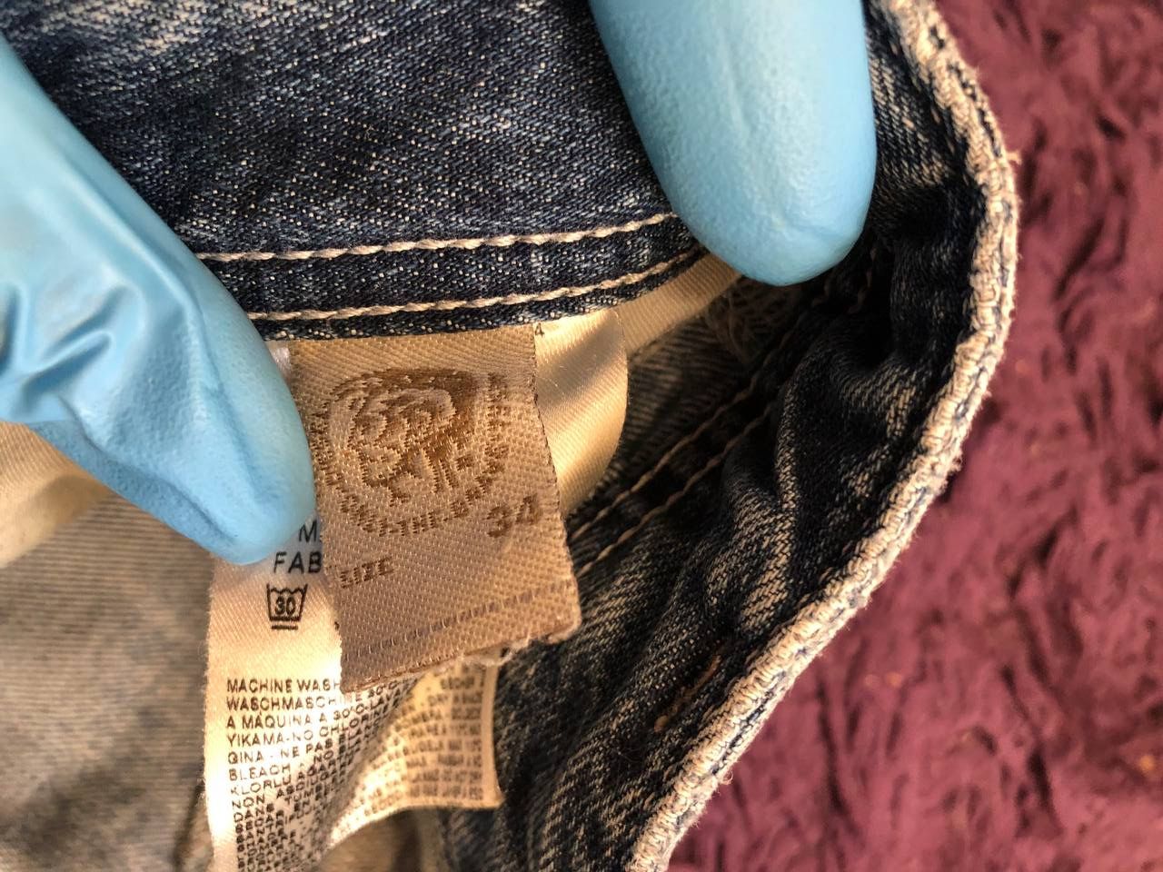 Diesel Vintage Diesel Darron Denim Jeans Size 34 Size US 34 / EU 50 - 3 Thumbnail