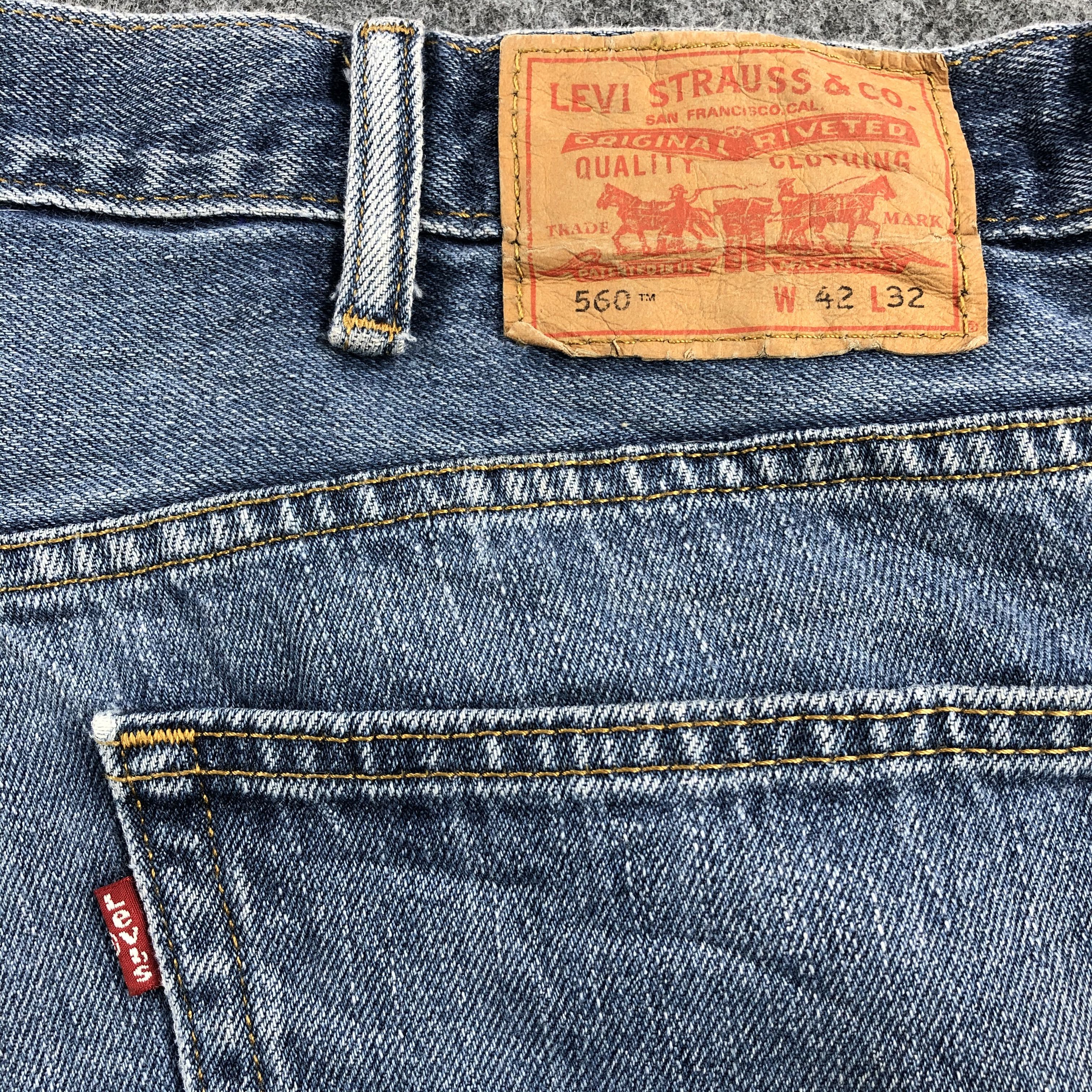 Levi's × Vintage Vintage Levis 560 Jeans-JM1241 Size US 43 - 6 Thumbnail
