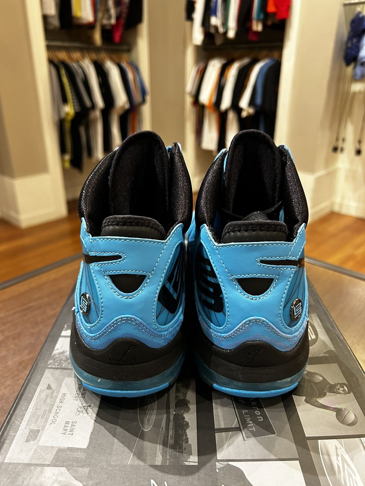 Nike Nike LeBron 7 All-Star Chlorine Blue (2010) Size US 10.5 / EU 43-44 - 4 Thumbnail