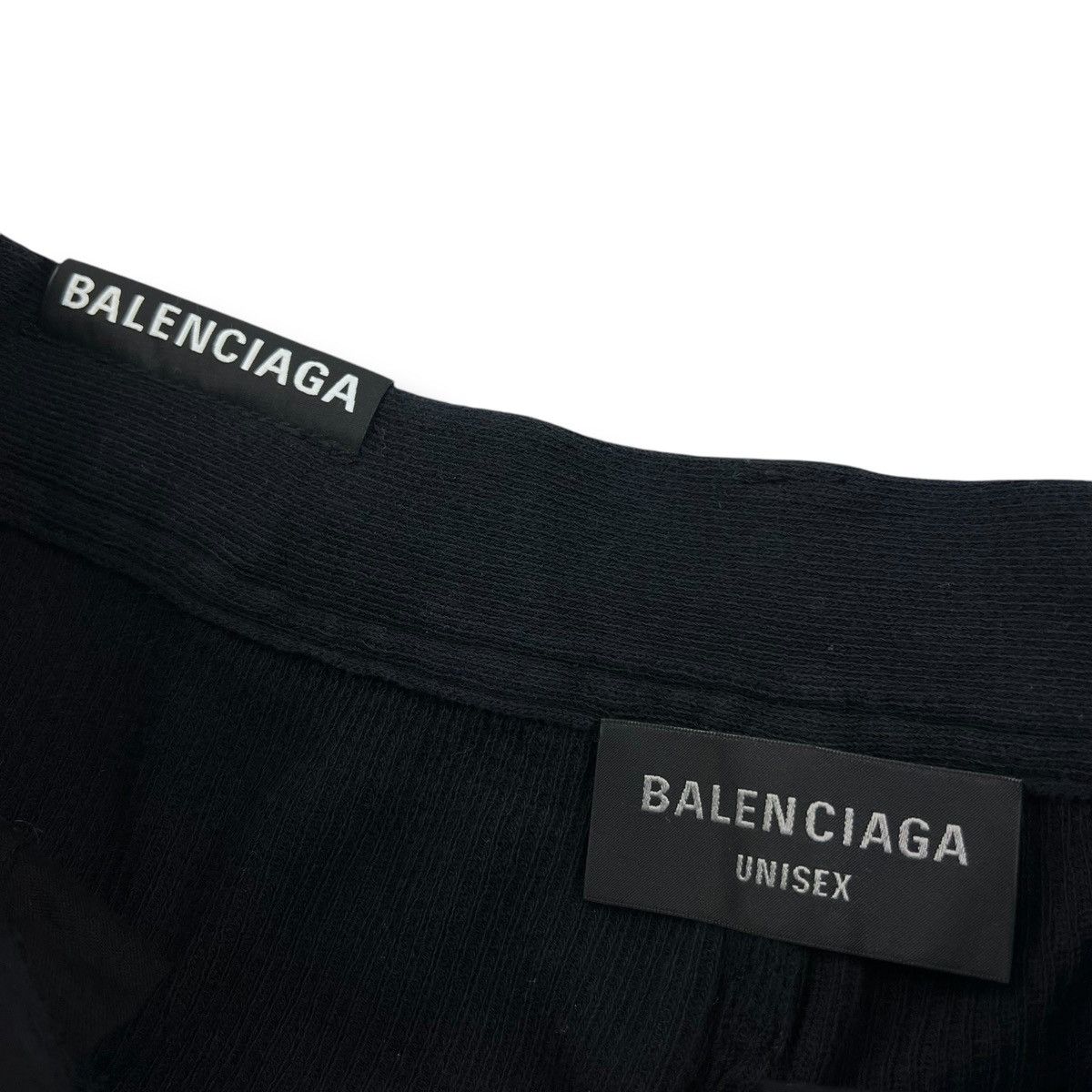 Balenciaga Balenciaga Bleached Cotton Rib Knit Pants Size US 28 / EU 44 - 5 Thumbnail