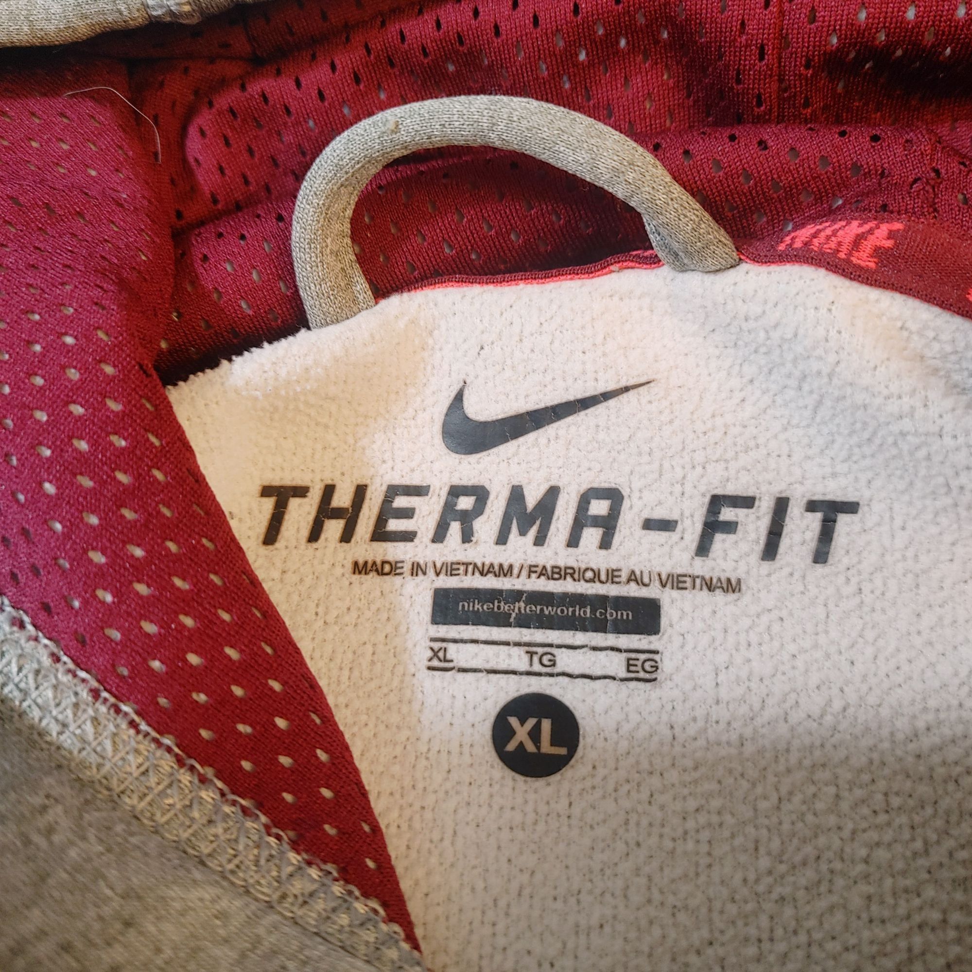 Nike Nike Therma Fit XL Gray Hoodie Sweatshirt Pullover Fleece Cr Size XL / US 12-14 / IT 48-50 - 3 Thumbnail