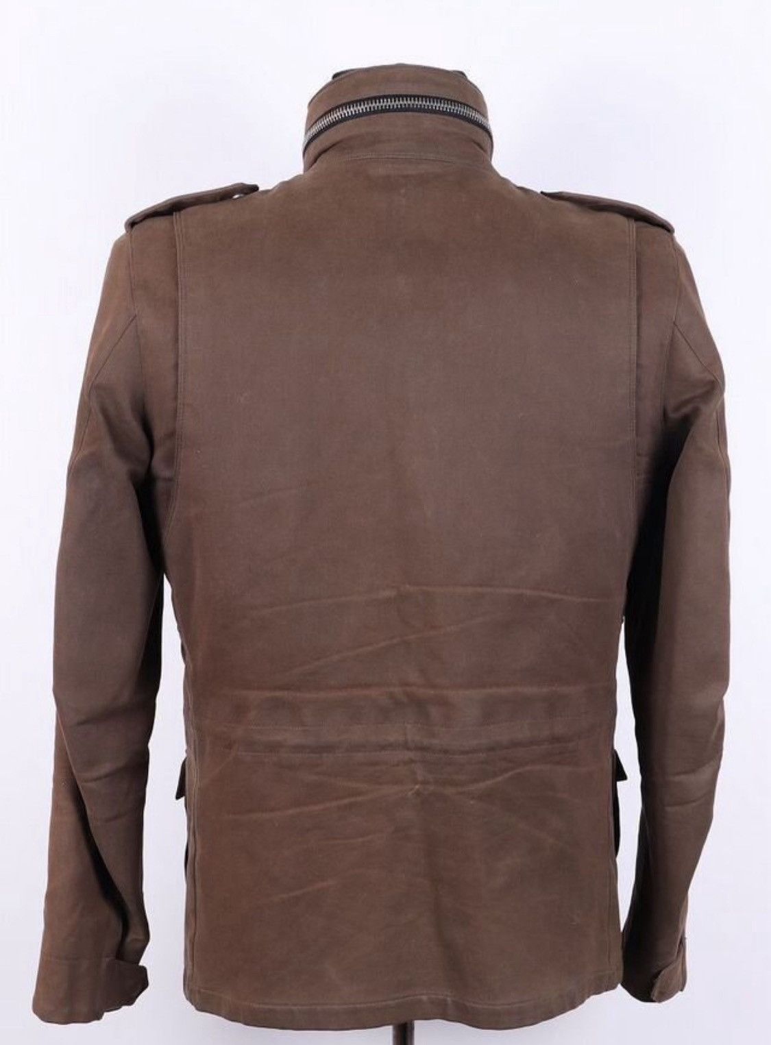 Balmain Balmain Cotton Asymmetrical Zip-Up Jacket Size US L / EU 52-54 / 3 - 3 Thumbnail