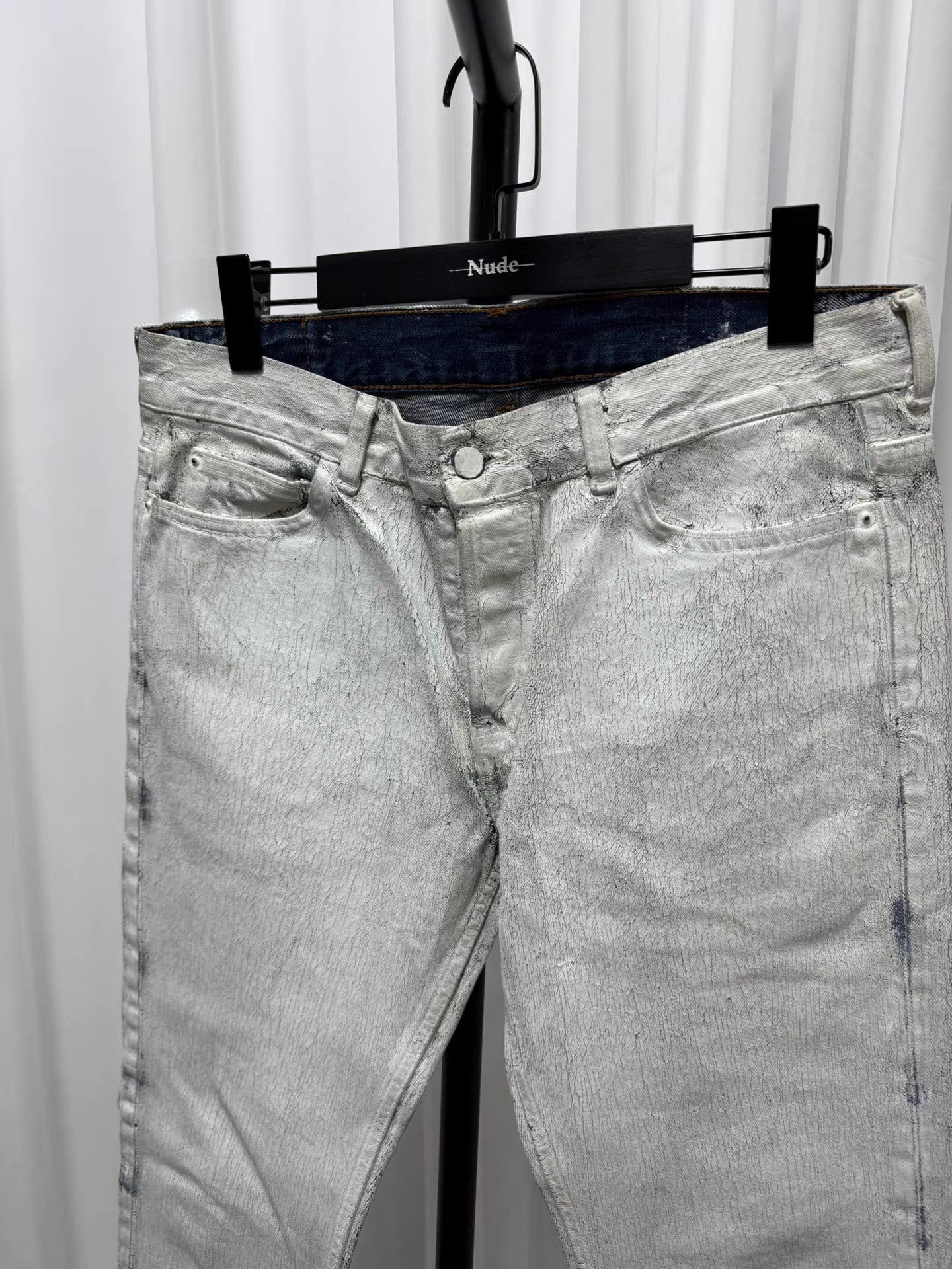 Maison Margiela Maison Margiela x HM Paint Splatter Jeans K20 Size US 34 / EU 50 - 2 Thumbnail