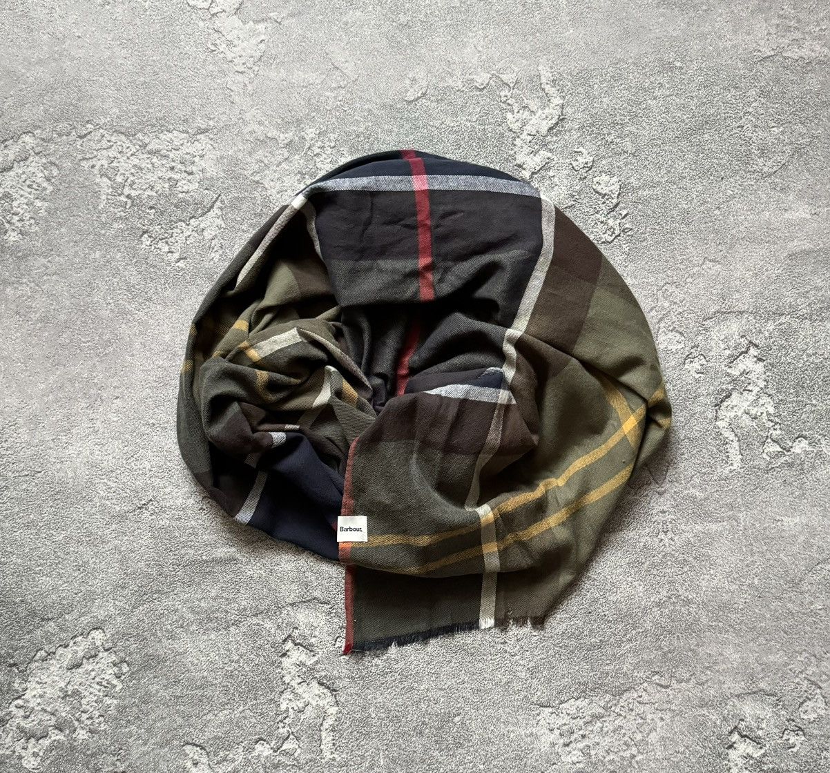 Barbour × Designer Barbour cotton scarf 🧣 all printed checkered unisex Size ONE SIZE - 1 Thumbnail