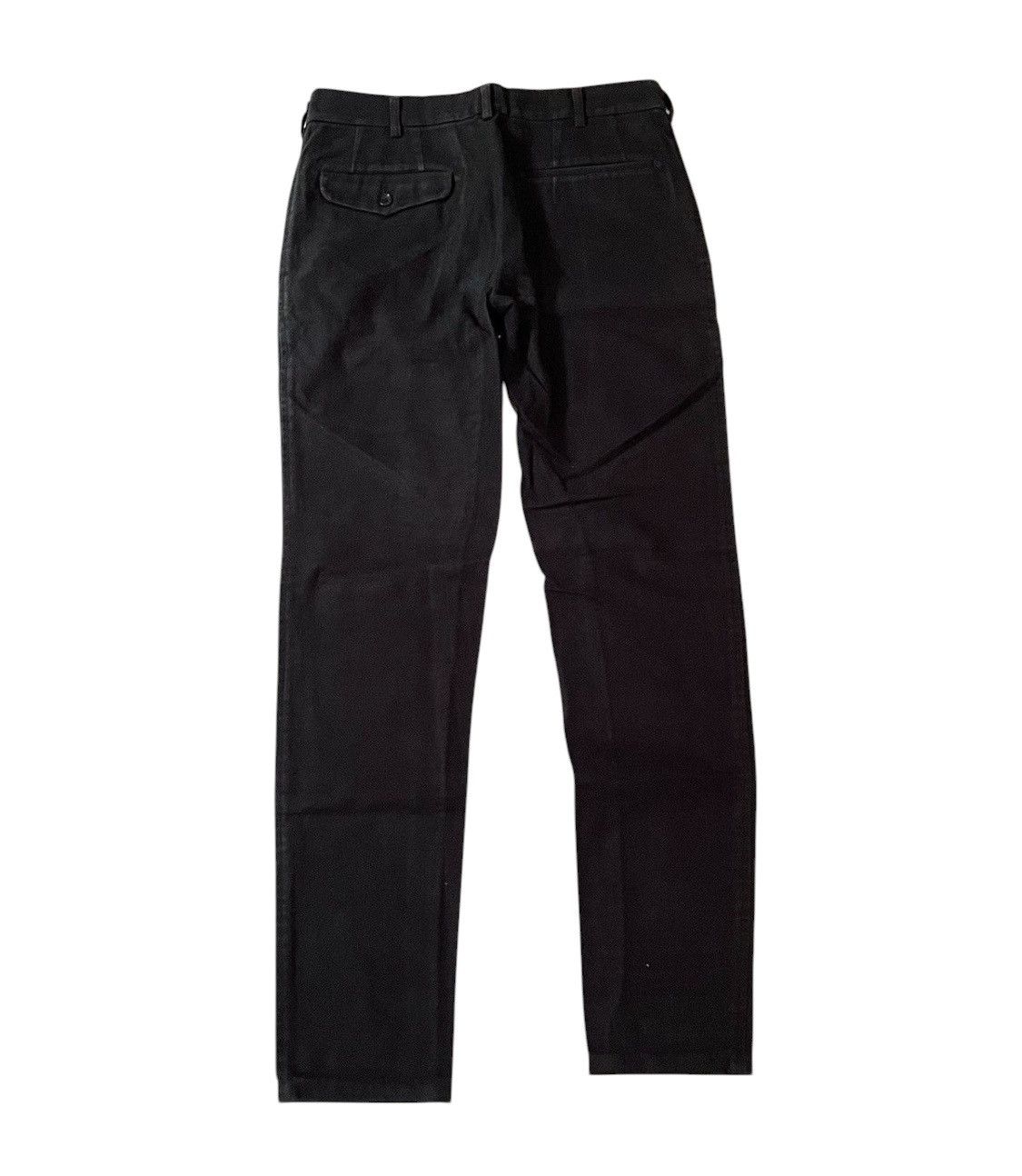 Comme des Garcons Cdg homme homme AD2001 classic slim straight black trousers Size US 30 / EU 46 - 7 Thumbnail