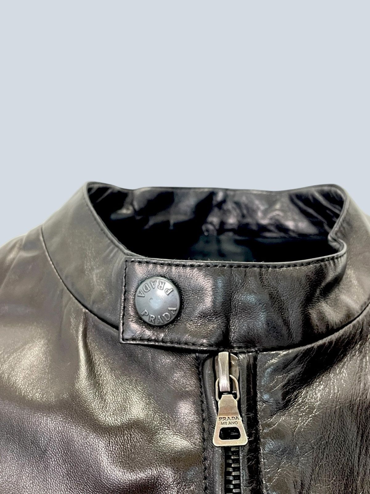 Prada Prada nappa jacket with zip, 48. Size US M / EU 48-50 / 2 - 5 Thumbnail