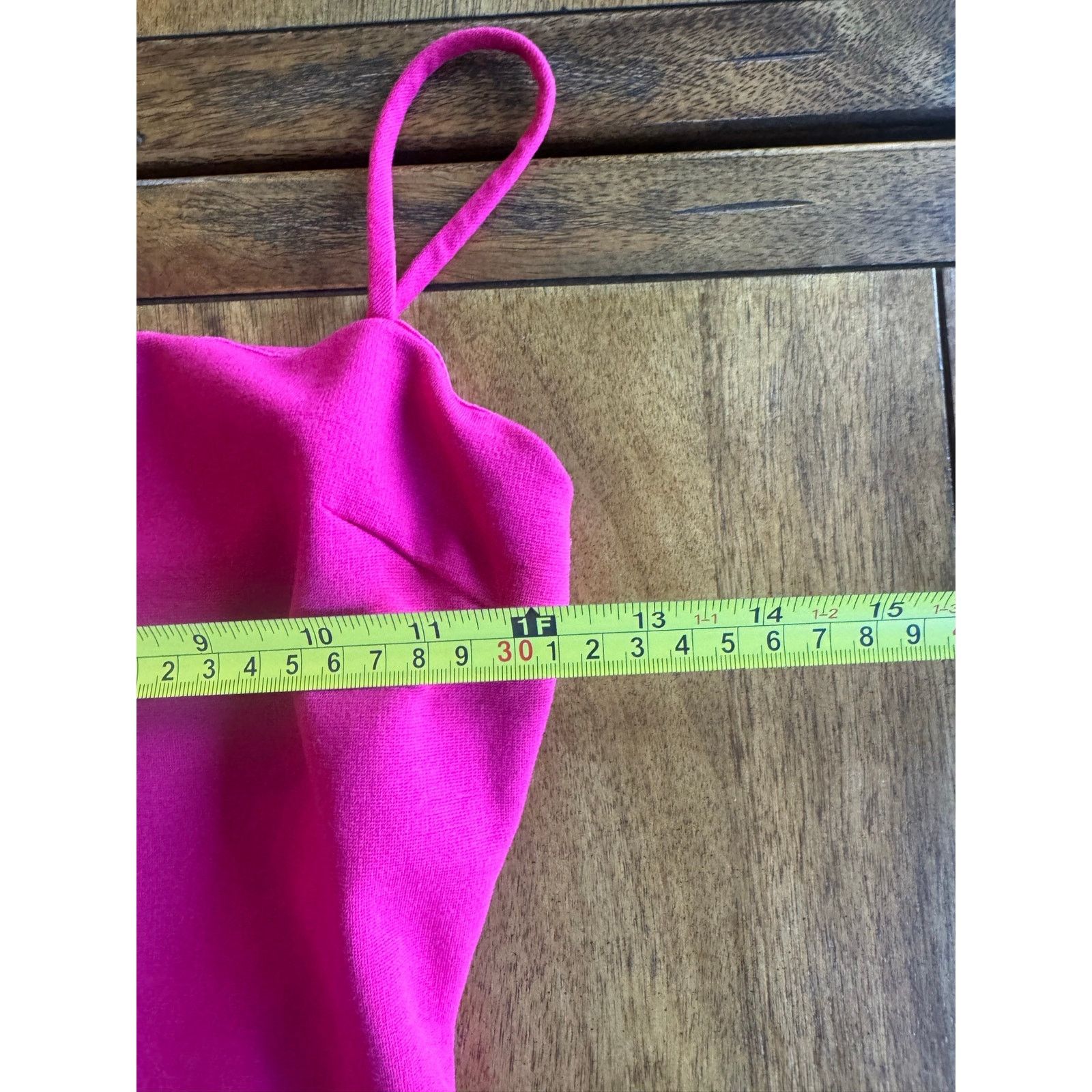Lulus Lulus Hot Pink Bodycon Mini Dress XS Spaghetti Strap Size XS / US 0-2 / IT 36-38 - 7 Thumbnail