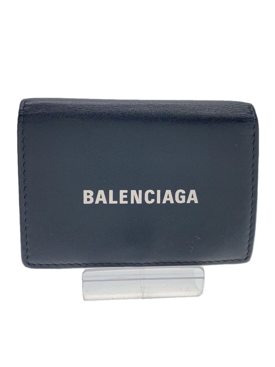 Balenciaga Balenciaga Leather Wallet Black Size ONE SIZE - 1 Thumbnail