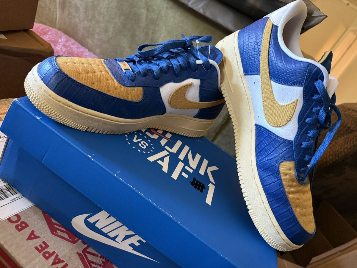 Nike × Undefeated Nike x Undefeated “I Got 5 on it” Dunk vs Air Force 1 SP Low Size US 12 / EU 45 - 4 Thumbnail