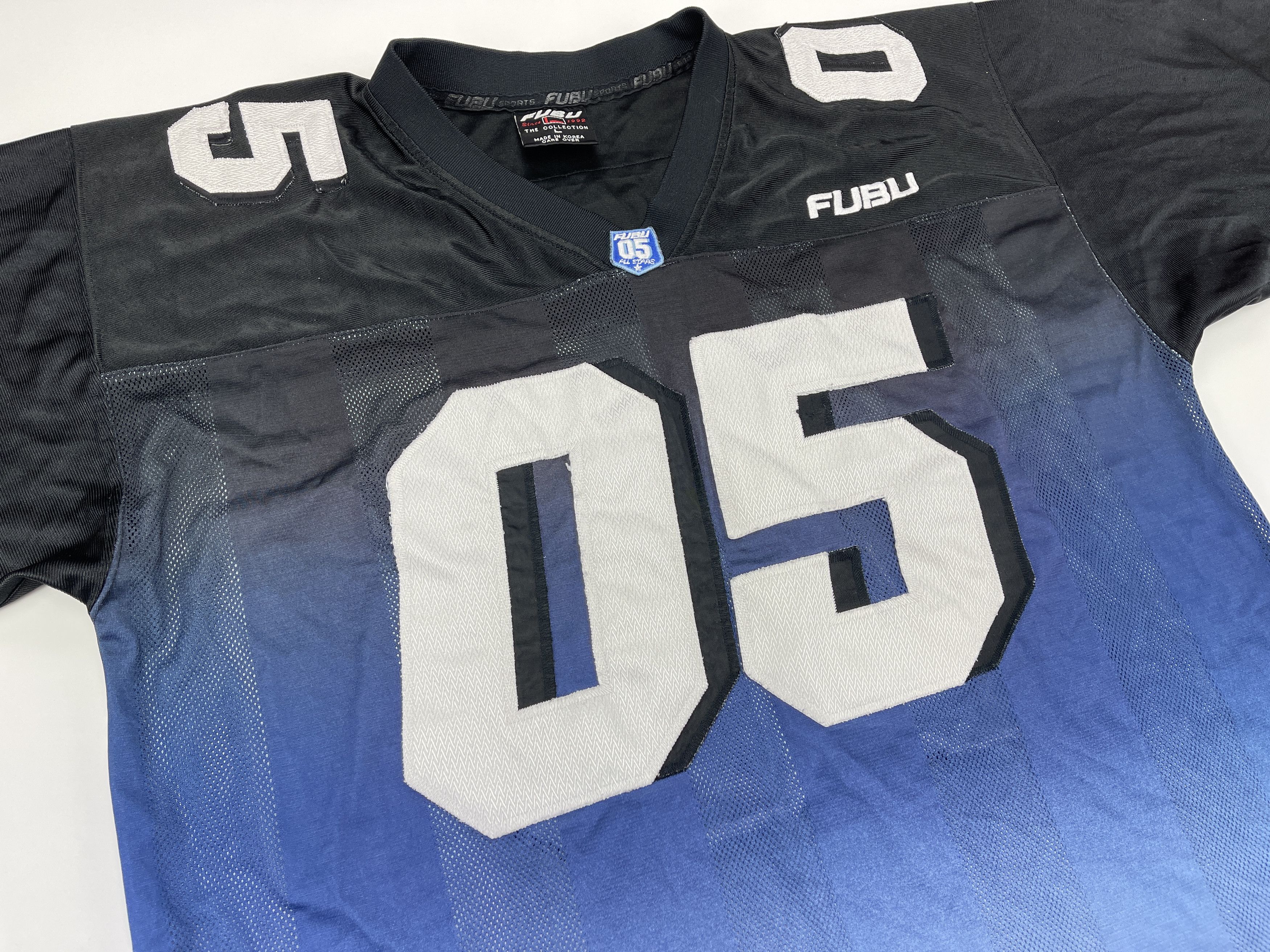 Fubu FUBU jersey, blue, Fubu 05, vintage hip hop t-shirt, 90s L Size US L / EU 52-54 / 3 - 6 Thumbnail