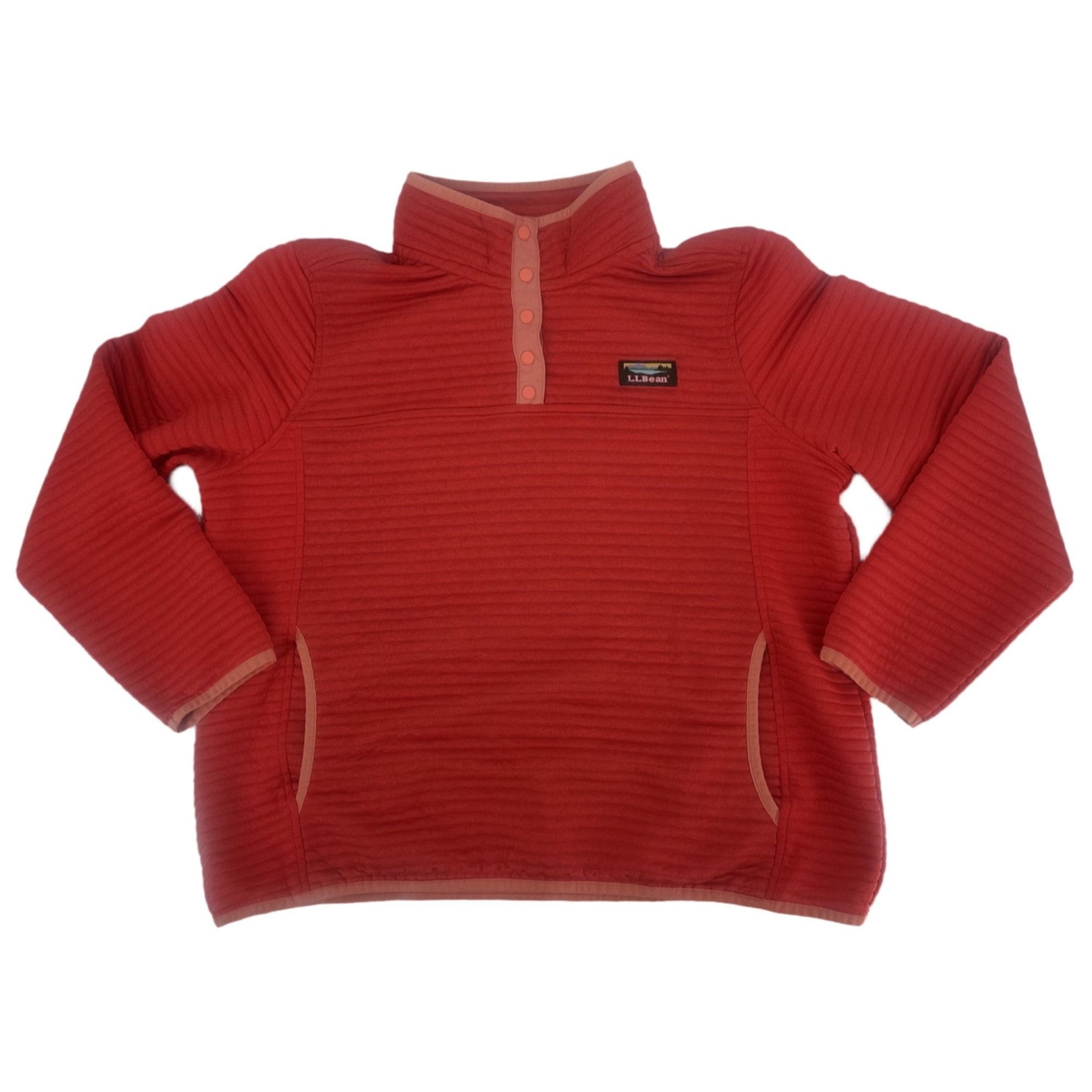 L.L. Bean L.L. Bean Airlight Knit Pullover - Coral Pink - XL Petite Size XL / US 12-14 / IT 48-50 - 3 Thumbnail