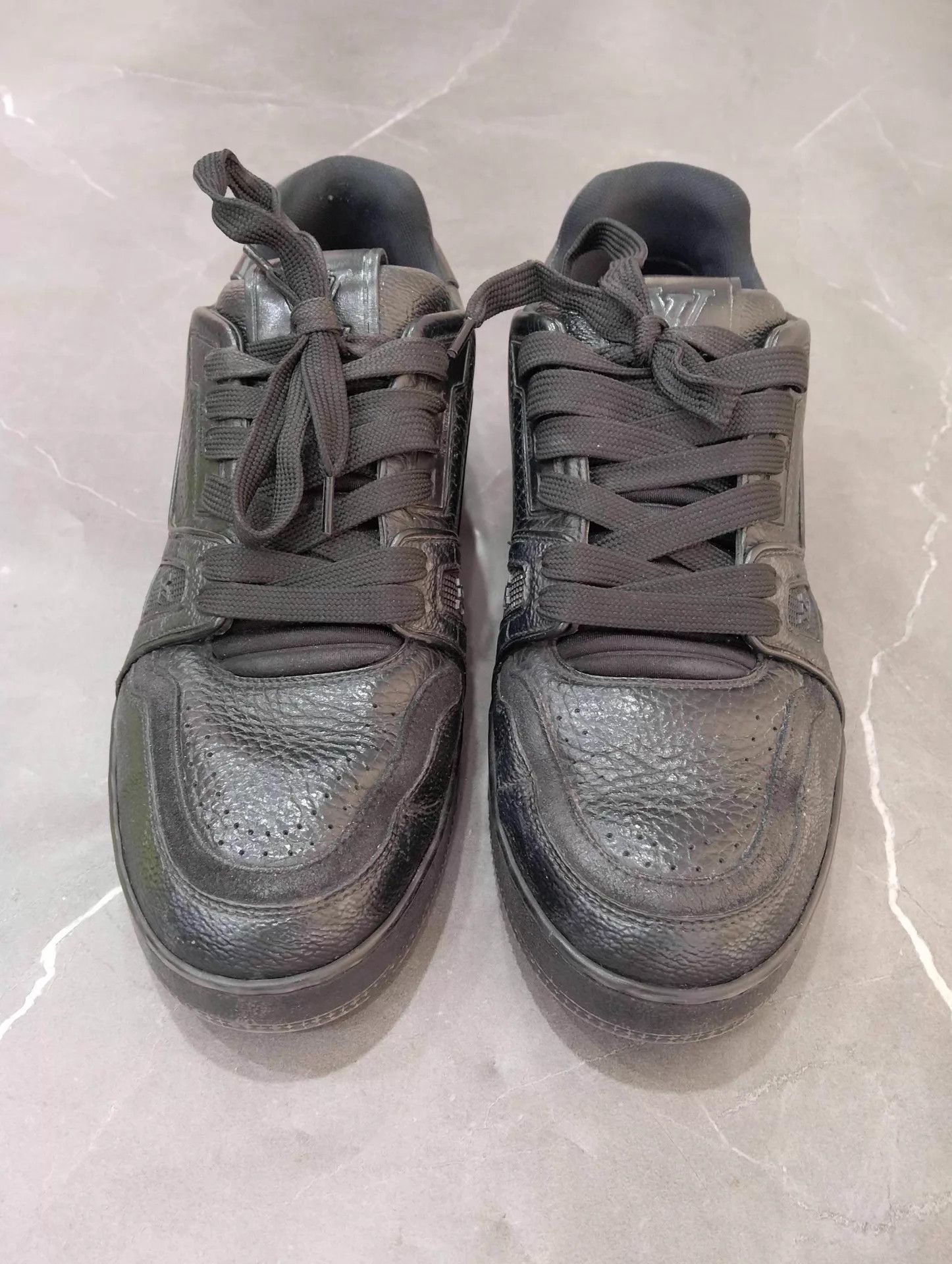 Louis Vuitton LV Trainer Black Warrior 40.5 Size US 7.5 / EU 40-41 - 4 Thumbnail