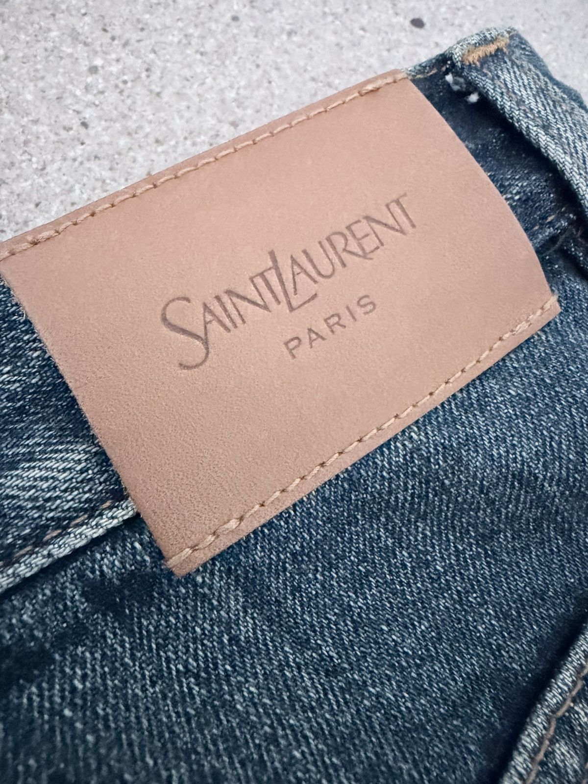 Saint Laurent Paris mid rise japanese denim Size US 30 / EU 46 - 9 Thumbnail