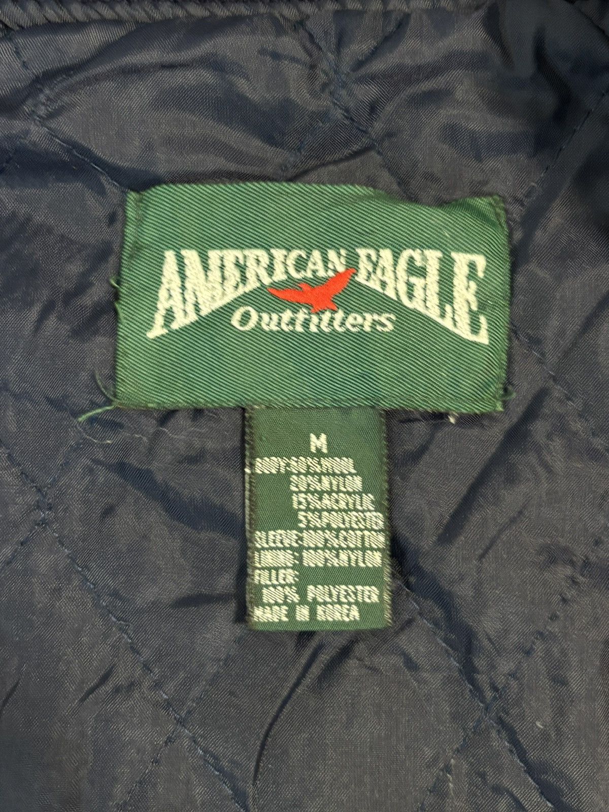 American Eagle Outfitters 1990s American Eagle Vintage Bomber Jacket Chenille Patch M Size US M / EU 48-50 / 2 - 10 Thumbnail