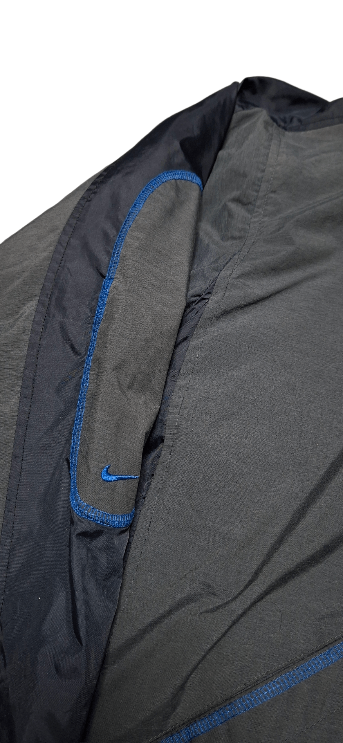 Nike NIKE VINTAGE 2001 NYLON JACKET ON FLEECE Size US M / EU 48-50 / 2 - 4 Thumbnail