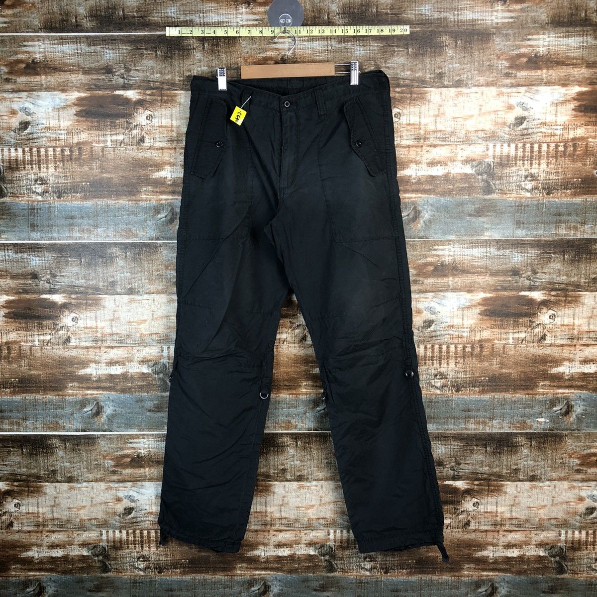 Japanese Brand × Uniqlo DL Uniqlo Dark Blue Cargo Multipocket Pants #C640 Size US 32 / EU 48 - 1 Thumbnail